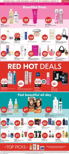 Preview of Shoppers weekly flyer / circulaire from shop Shoppers valid from Aug 22, 2026 | Page: 10