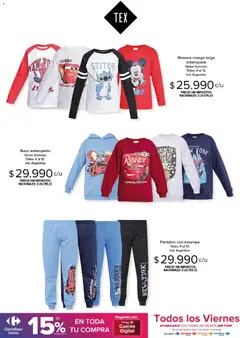 Vista previa Carrefour - Tex | Otoño - Invierno válido desde el 20.05.2026 | Página: 23 | Productos: Manga, Remera, Buzo
