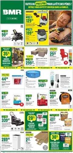 Preview of BMR weekly flyer / circulaire from shop BMR valid from 11.06.2026