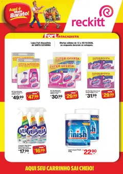 Fort Atacadista ofertas Reckitt - Pré-Visualização do folheto da loja Fort Atacadista, válido de 12/10/2026
