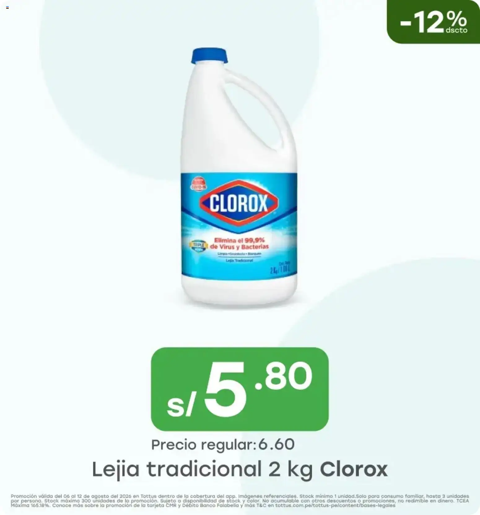 Catálogo Tottus válido desde 06/08/2026 | Página: 6 | Productos: Caro