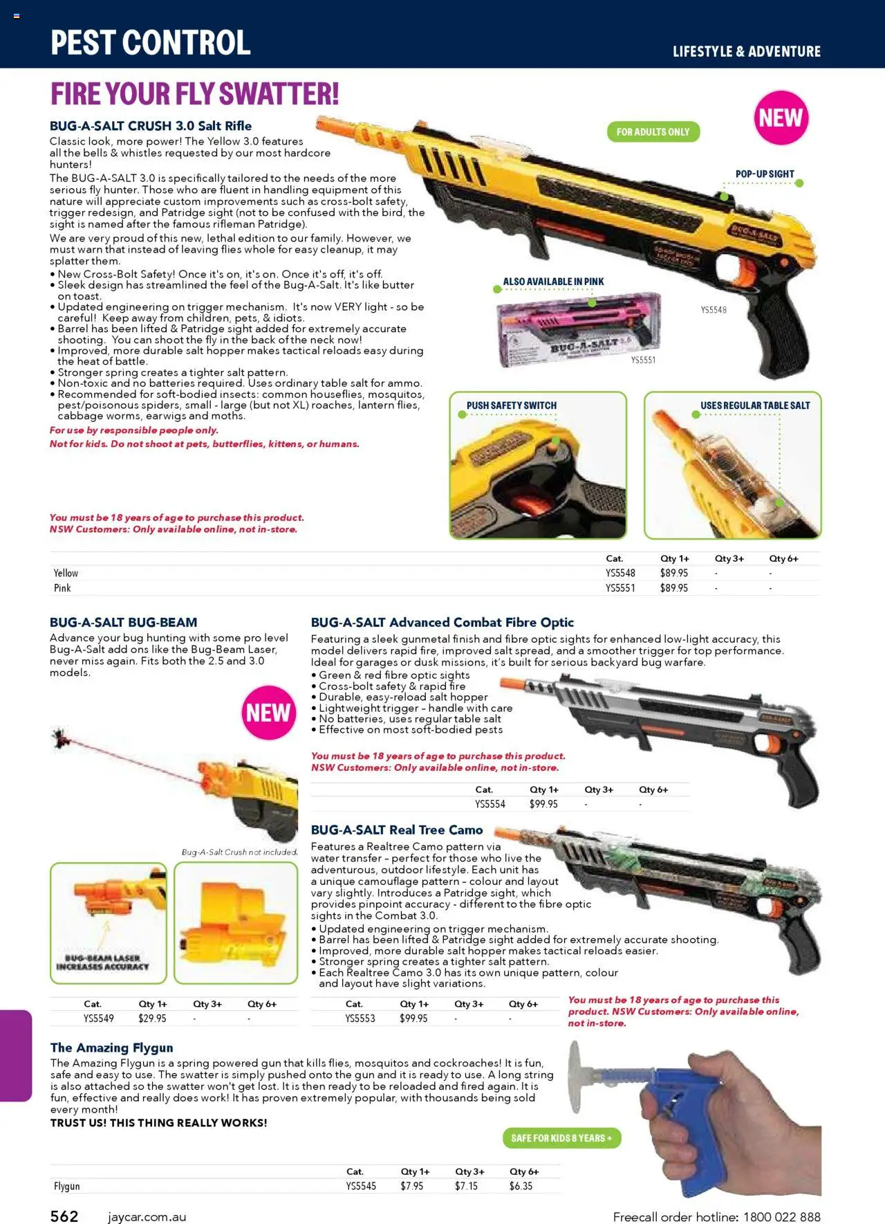 Jaycar catalogue - valid from 09/07/2025 | Page: 562 | Products: Water, Pest control, Batteries, Safe