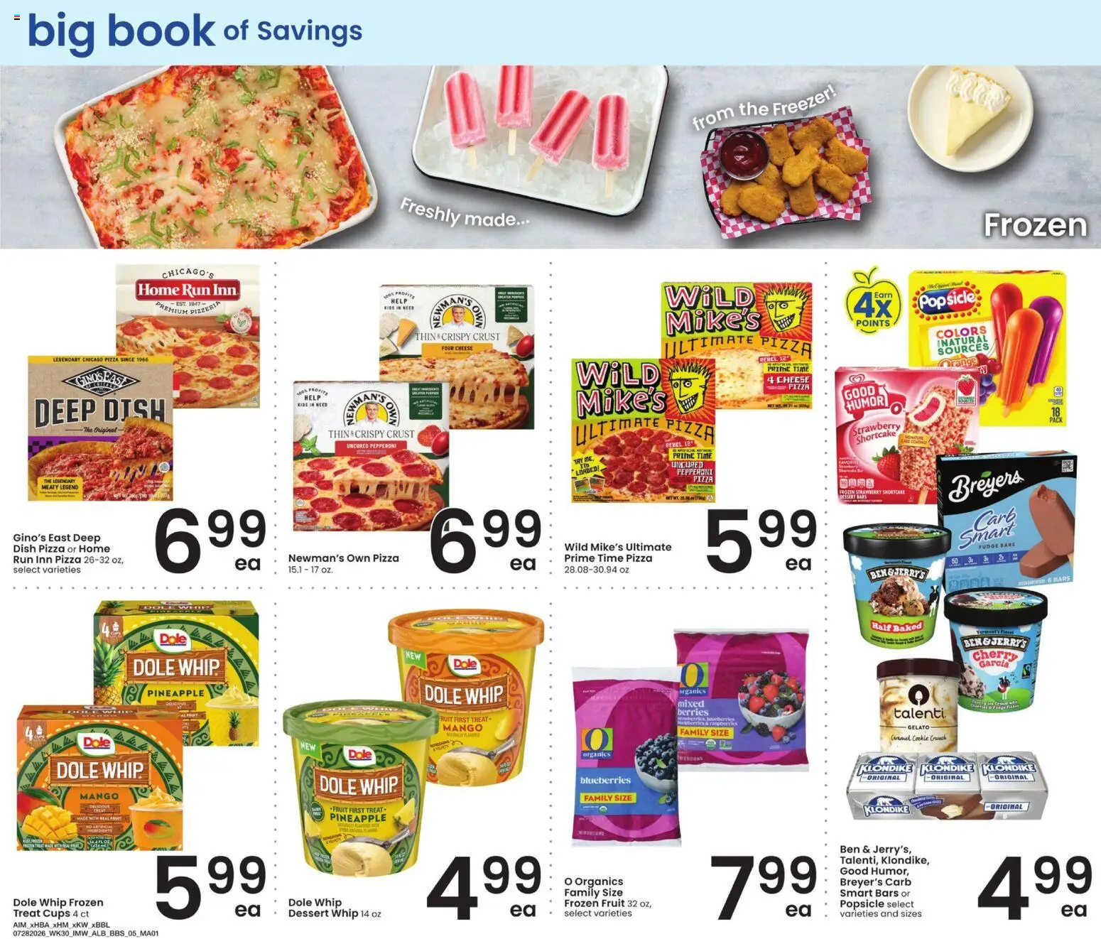 Albertsons Big Book of Savings - valid from 07/28/2026 | Page: 5 | Products: Berries, Cheese, Mango, Blueberries