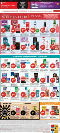 Preview of Pharmaprix weekly flyer / circulaire from shop Pharmaprix valid from Sep 5, 2026 | Page: 3