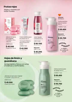 Natura catálogo ciclo 07 -  Vista previa de la revista de la tienda Natura valido desde el 08.04.2026 | Página: 134 | Productos: Crema, Jabón líquido, Limón, Jabón