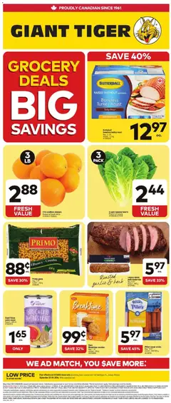 Preview of Giant Tiger Weekly Flyer from shop Giant Tiger valid from Sep 23, 2026