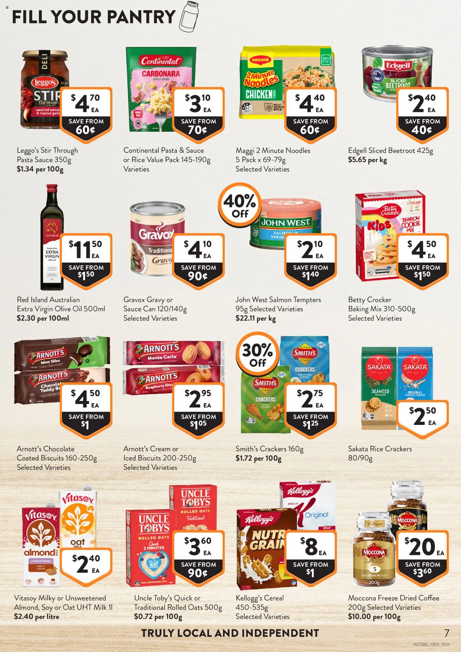 Foodworks catalogue - valid from 13.05.2026 | Page: 7 | Products: Oil, Chicken, Cereal, Olive oil