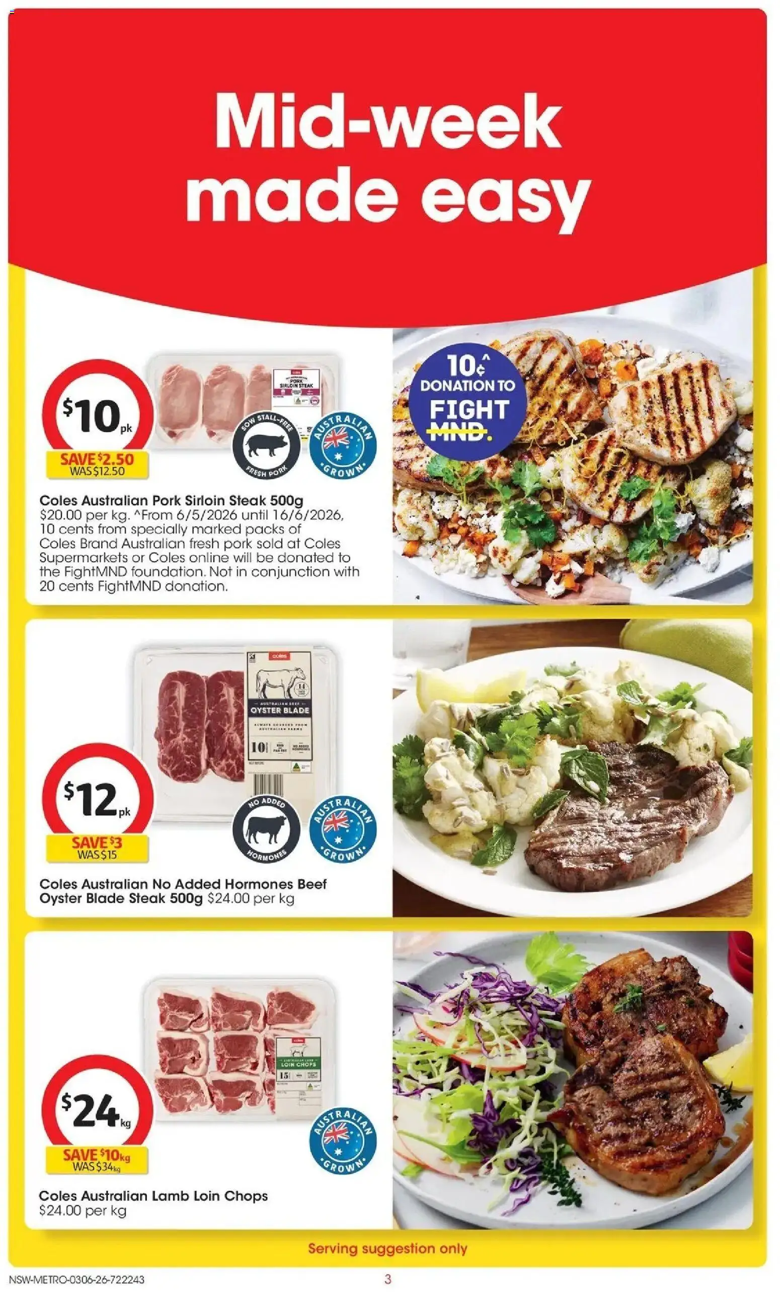 Coles catalogue - valid from 03.06.2026 | Page: 3