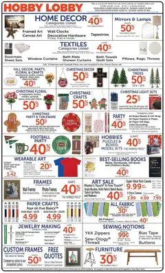 Preview of Hobby Lobby weekly ads valid from 08/23/2026