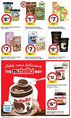 Preview of CONNOISSEUR ICE CREAM TUB, 1 Litre - valid from 26/08/2026 | Page: 38 | Products: Pot, Cream, Ice, Vanilla