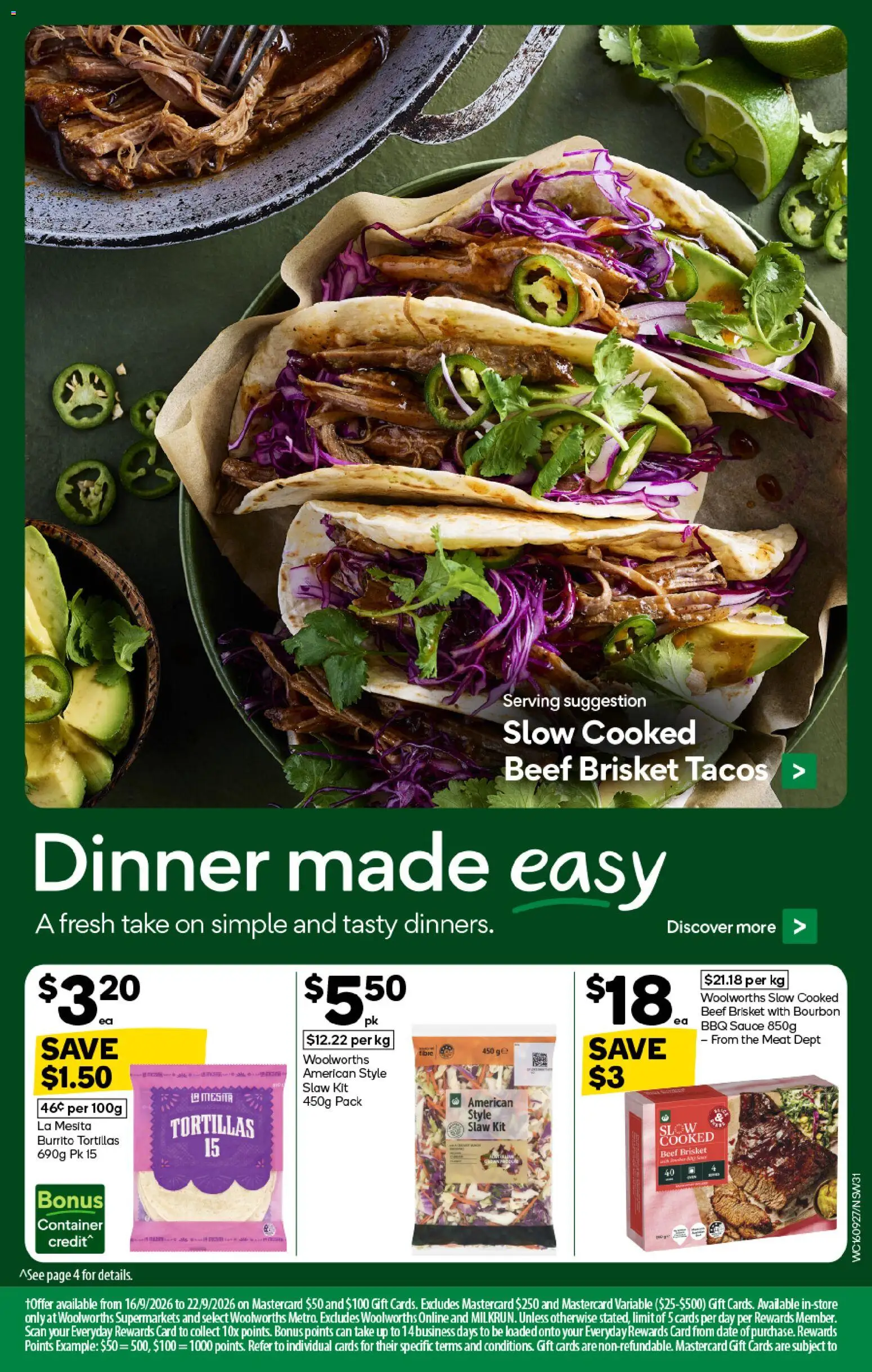 Woolworths catalogue - valid from 16/09/2026 | Page: 29