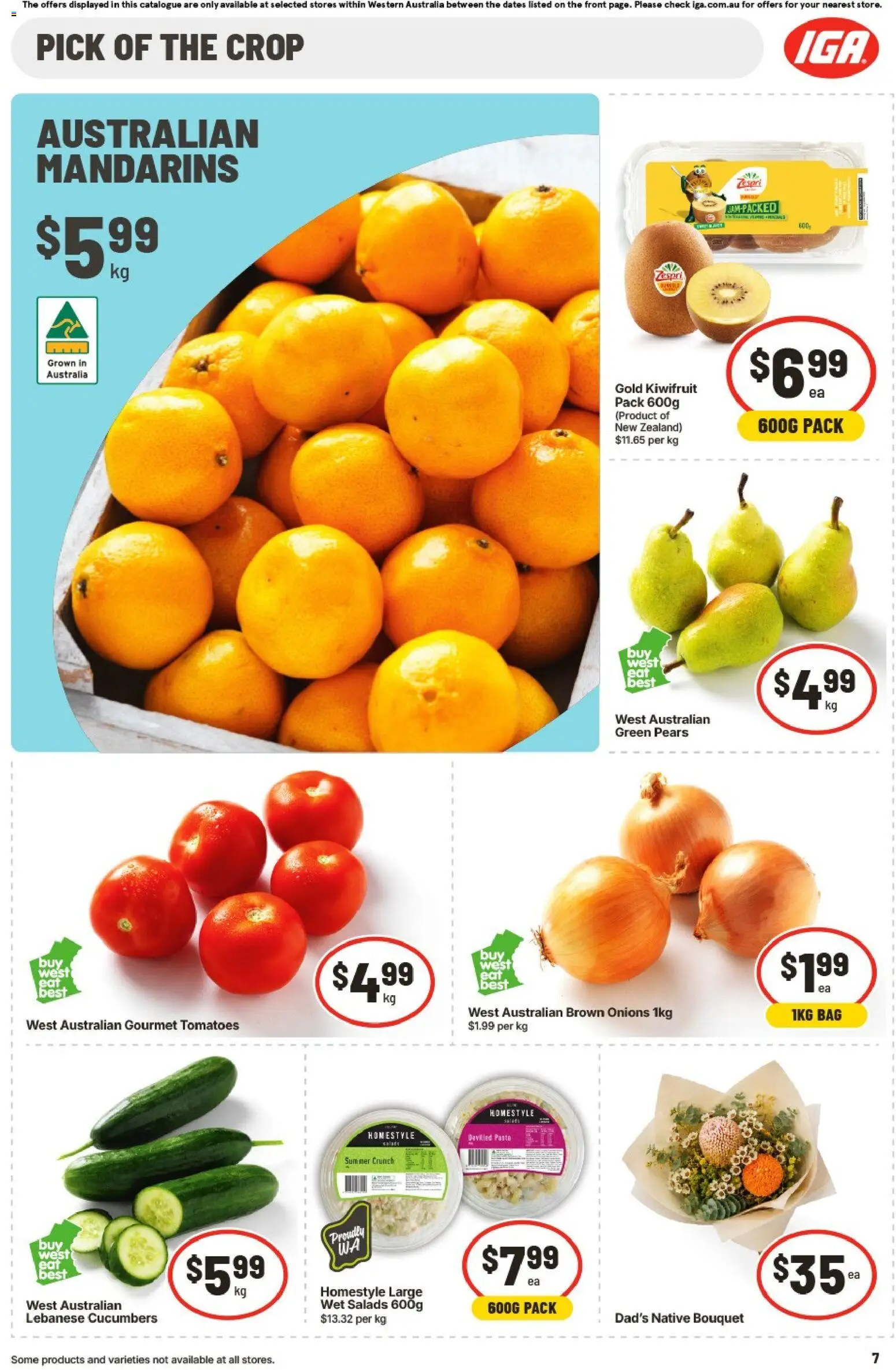 IGA catalogue - valid from 02/09/2026 | Page: 8 | Products: Native, Tomatoes, Kiwifruit, Mandarins