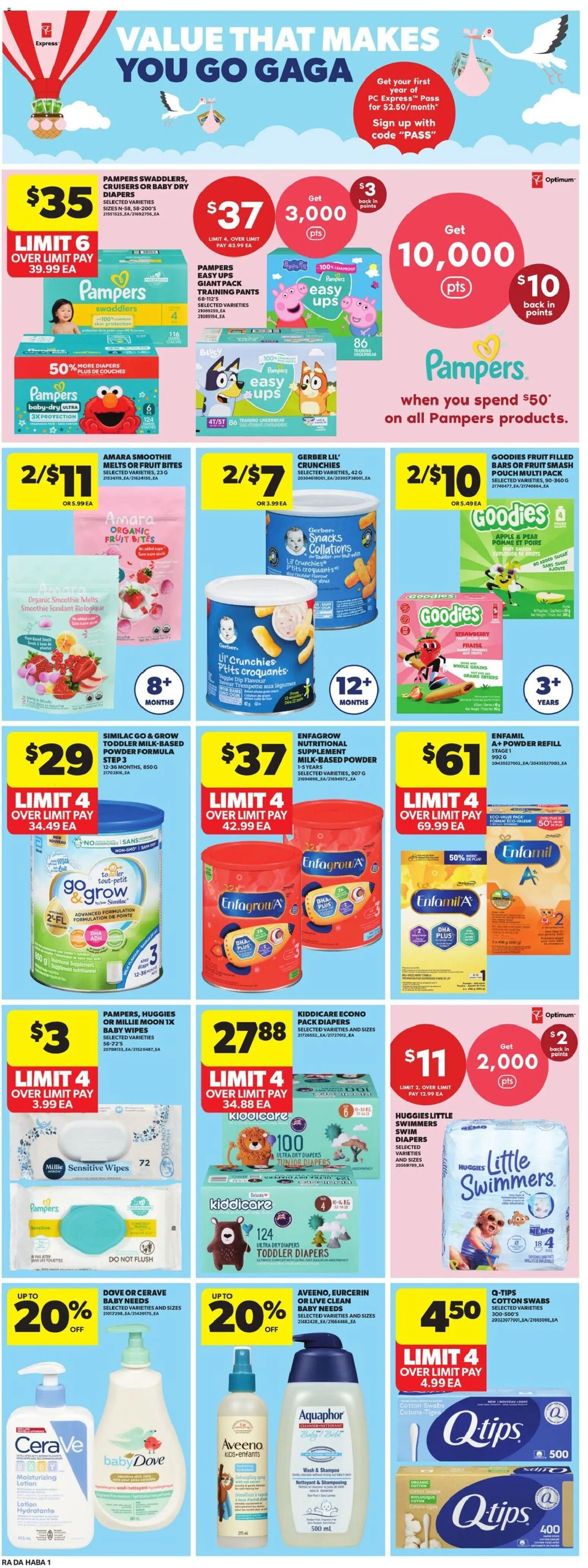 Atlantic Superstore flyer valid from Jul 2, 2026 | Page: 19 | Products: PC, Powder, Shampoo, Milk