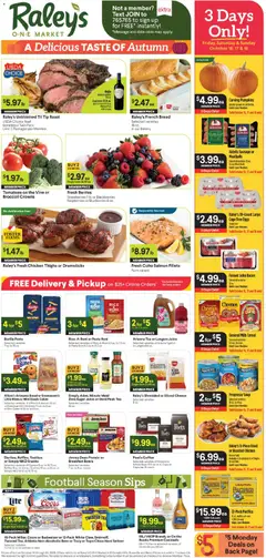 Preview of Raley's weekly ads valid from 10/14/2026