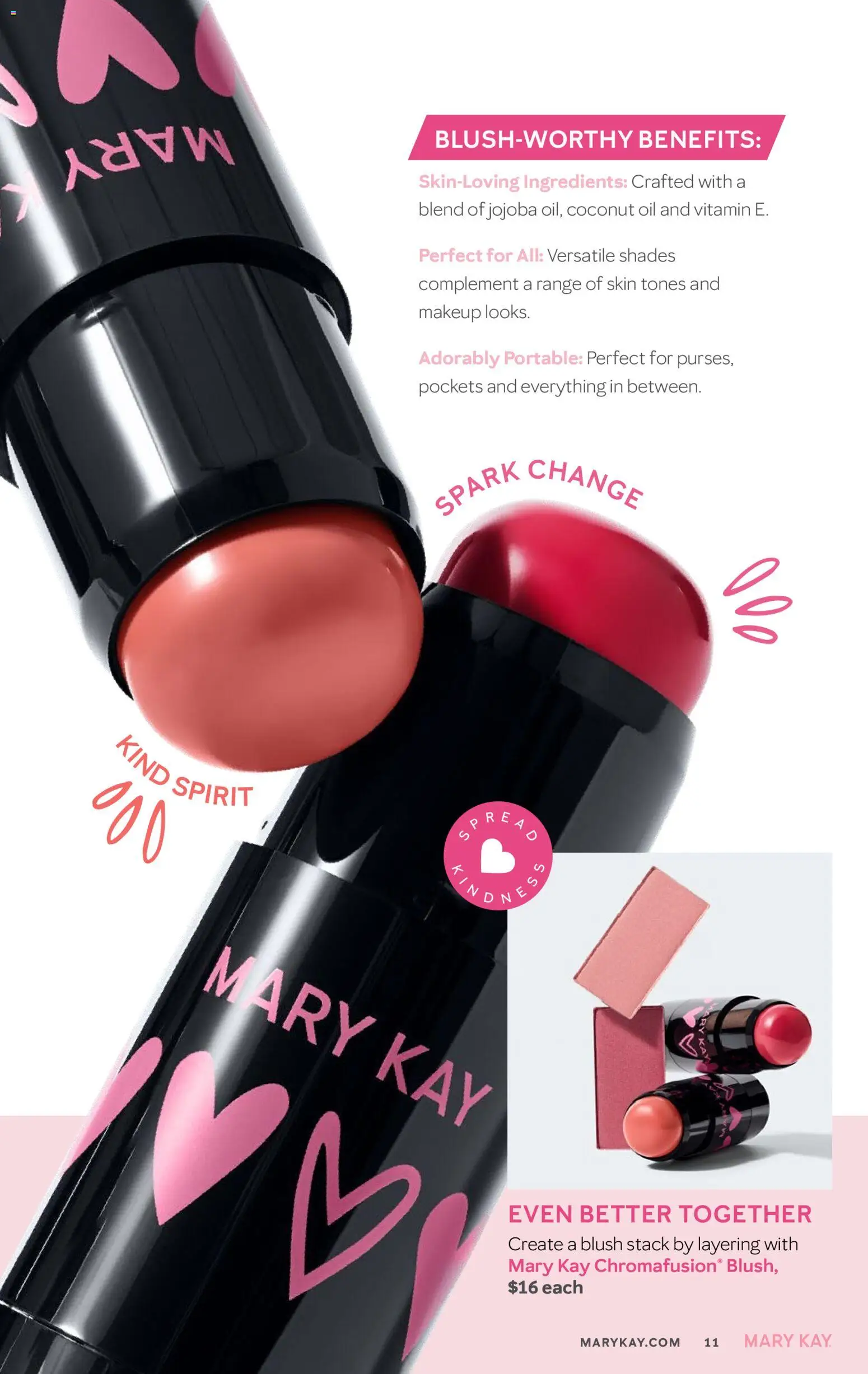Mary Kay The Look Summer 2026 - valid from 16.05.2026 | Page: 11 | Products: Vitamin, Coconut Oil, Blush, Oil