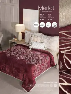 Vista previa de Vianney - Catálogo Invierno, nuevo folleto de la tienda, válido en México a partir del 15.08.2025 | Página: 37 | Productos: Cobertor, Funda, Funda de almohada, Almohada