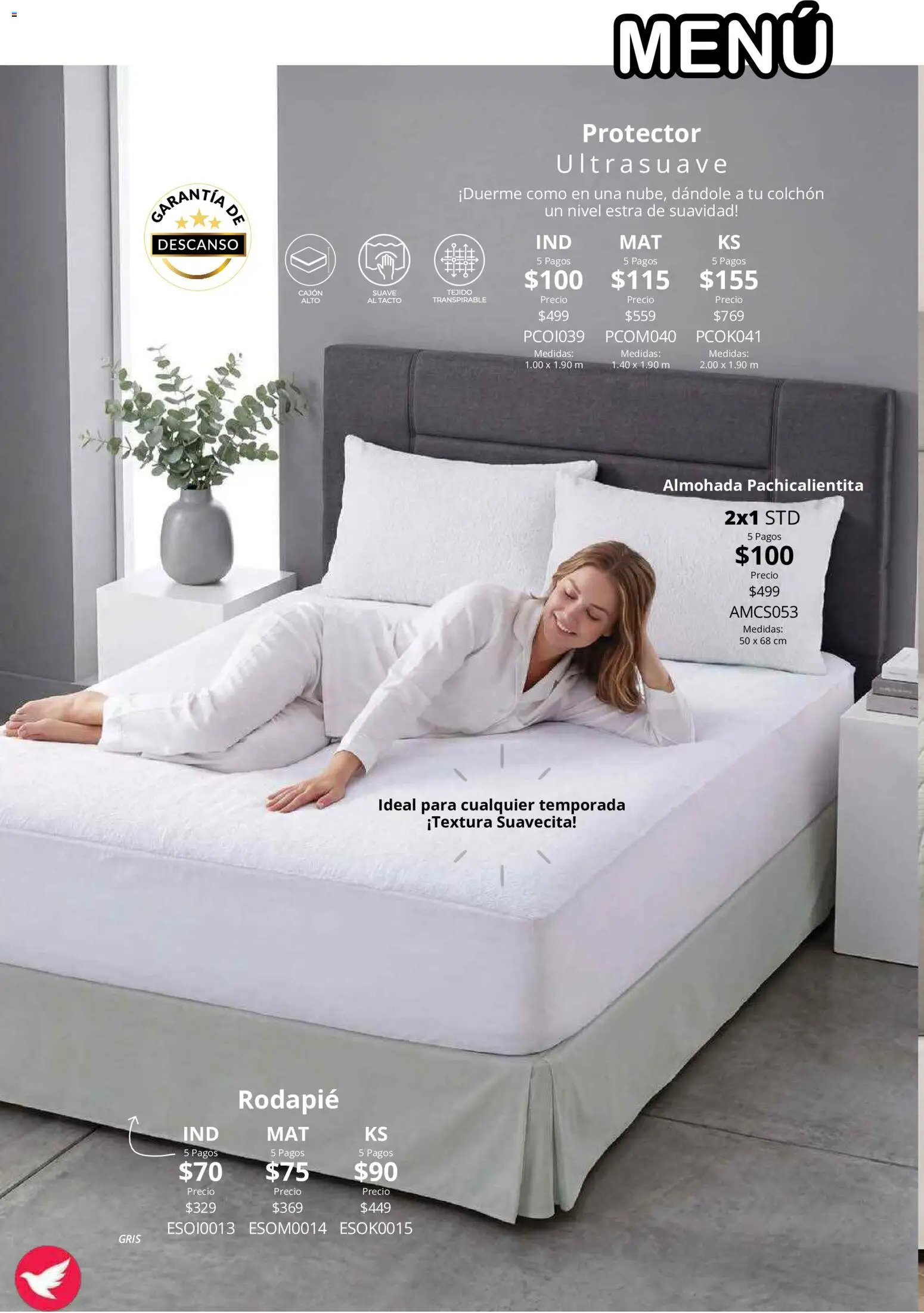 Nuevas ofertas de Colchas Concord válidas en toda la República Mexicana desde el 01/08/2026. ¡Encuentra las mejores ofertas en Colchas Concord catálogo! | Página: 164 | Productos: Repelente, Colchón