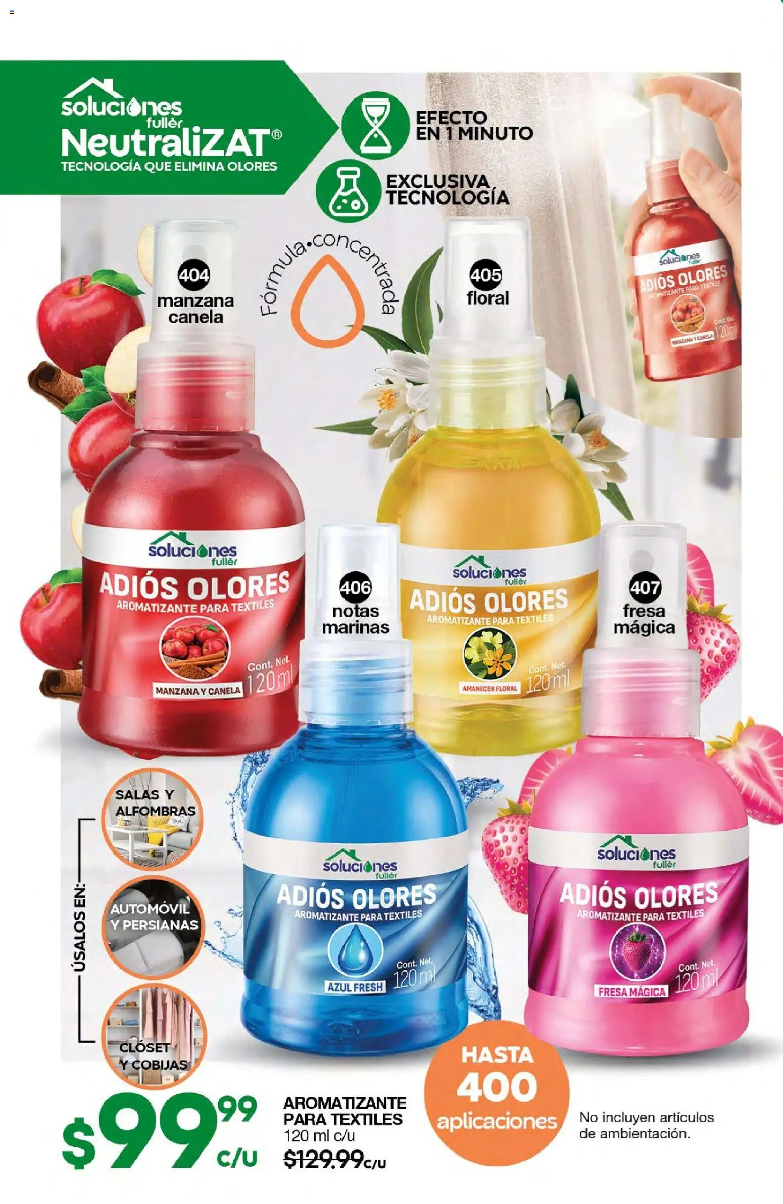 Nuevas ofertas de Fuller válidas en toda la República Mexicana desde el 24.06.2026. ¡Encuentra las mejores ofertas en Fuller campaña 6 2026! | Página: 61 | Productos: Fresa, Manzana