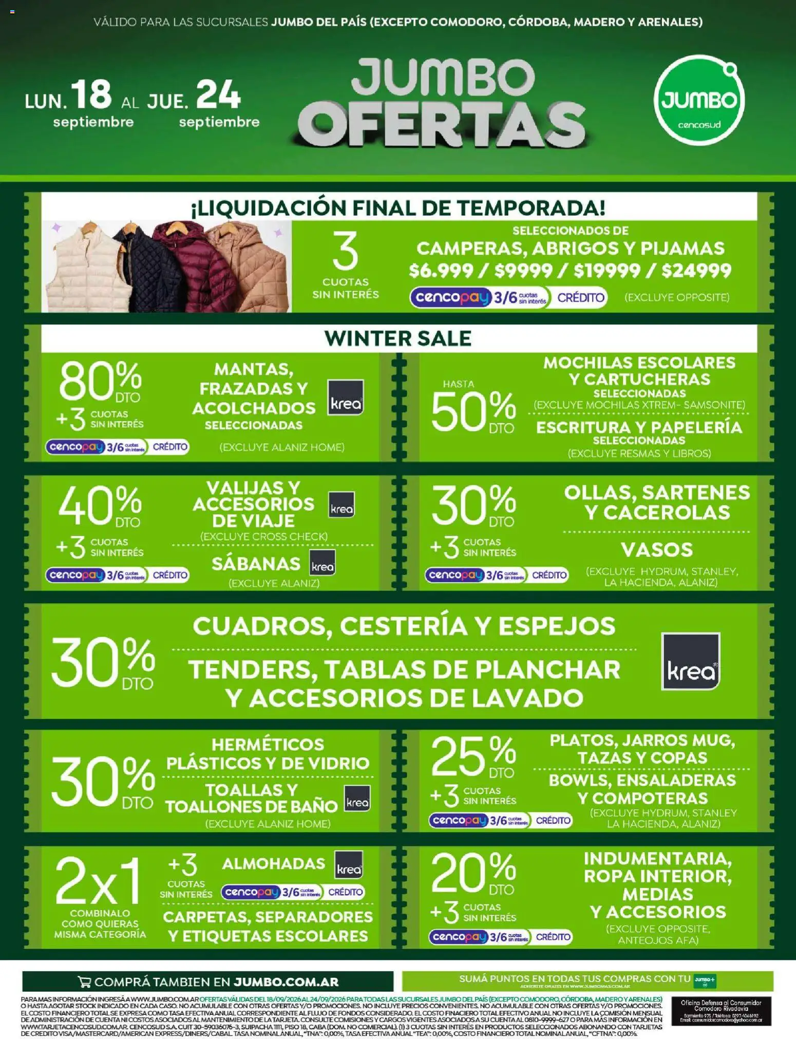 Jumbo - Ofertas | Interior │ válido desde el 21/09/2026 | Página: 3 | Productos: Libros, Toallas, Baño, Ropa