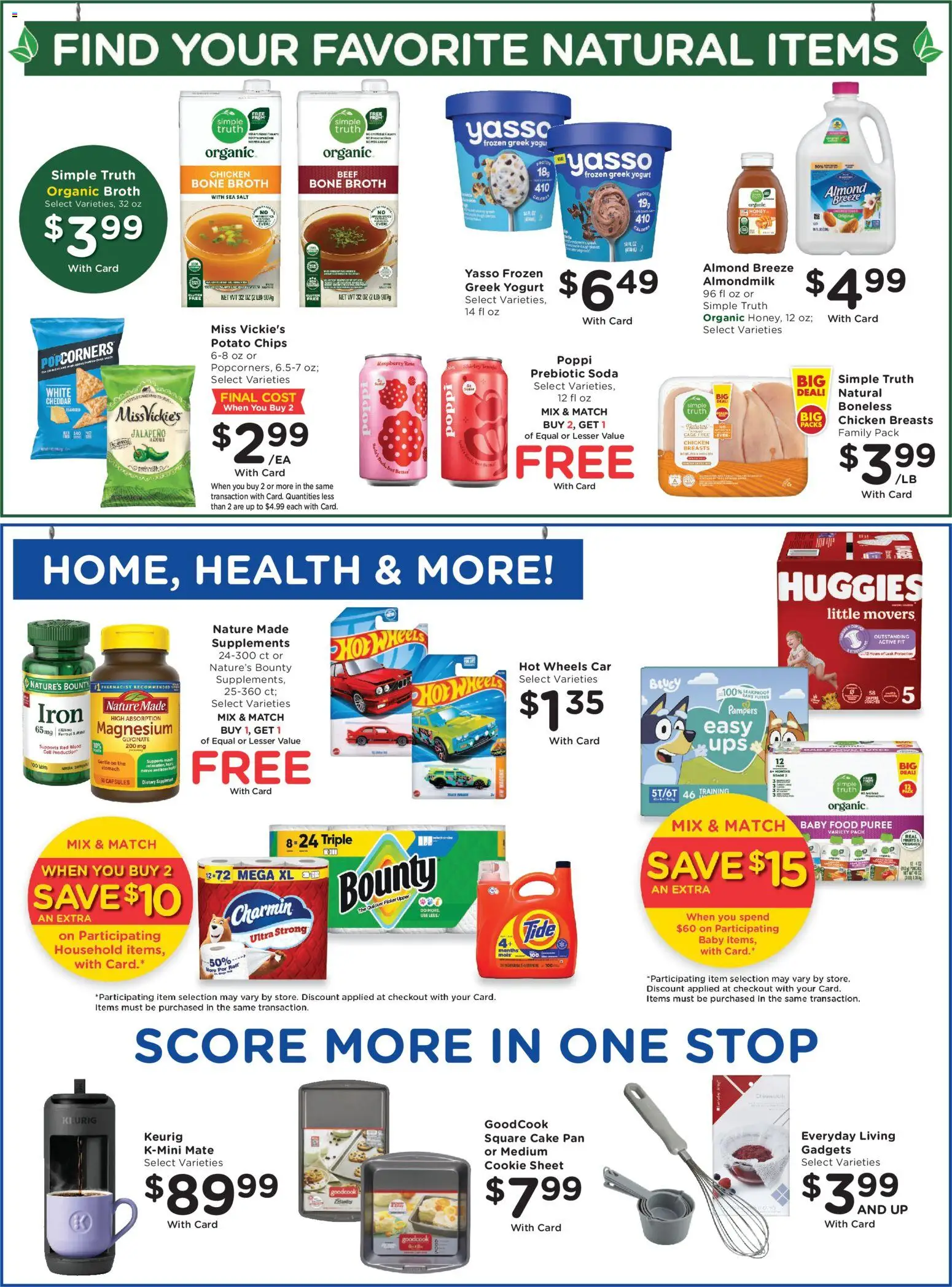 Kroger Weekly Ad - valid from 09/02/2026 | Page: 8 | Products: Magnesium, Yogurt, Chips, Greek yogurt