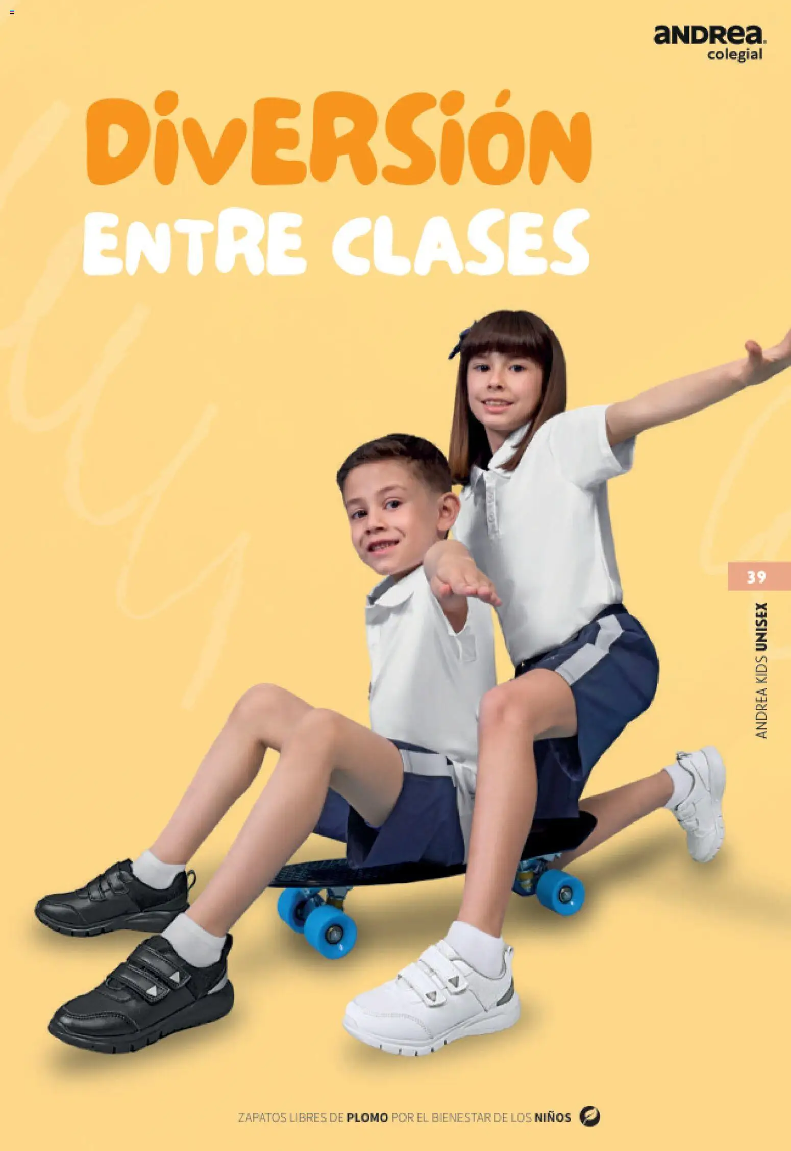 Nuevas ofertas de Andrea válidas en toda la República Mexicana desde el 23/05/2026. ¡Encuentra las mejores ofertas en Andrea catálogo Colegial! | Página: 39 | Productos: Zapatos
