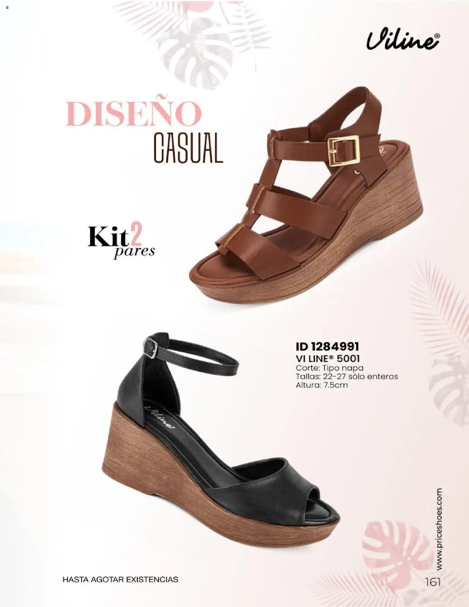 Nuevas ofertas de Price Shoes válidas en toda la República Mexicana desde el 23/06/2026. ¡Encuentra las mejores ofertas en Price Shoes catálogo Sandalias 2026! | Página: 161