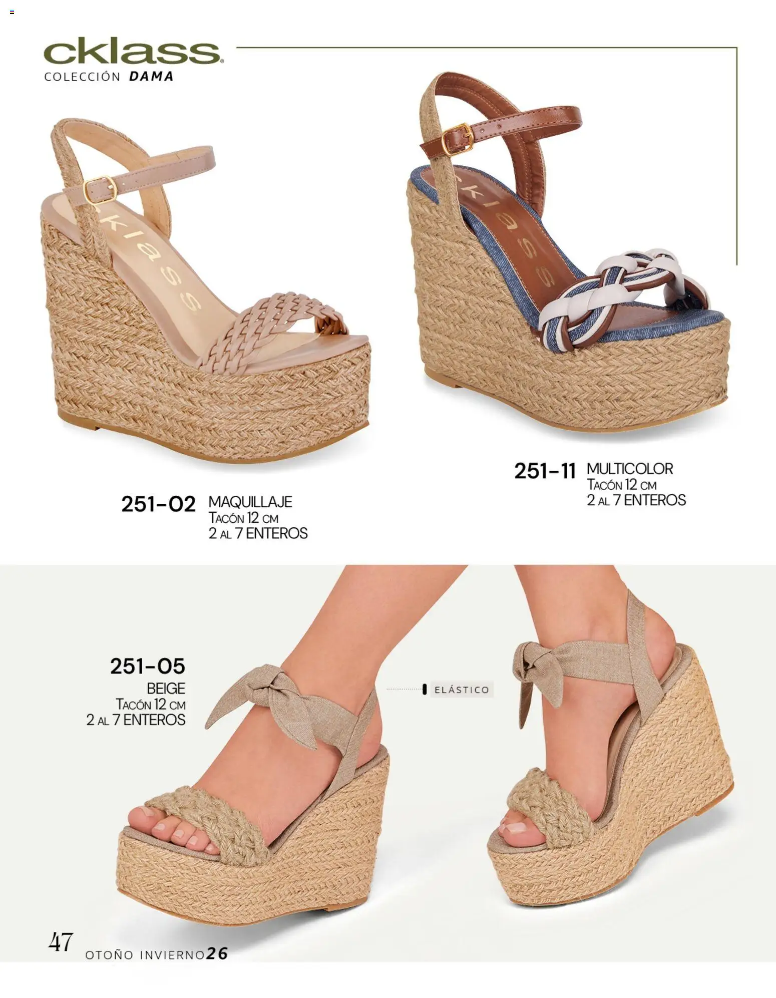 Nuevas ofertas de Cklass válidas en toda la República Mexicana desde el 08/07/2026. ¡Encuentra las mejores ofertas en Cklass catálogo Dama calzado! | Página: 48 | Productos: Maquillaje