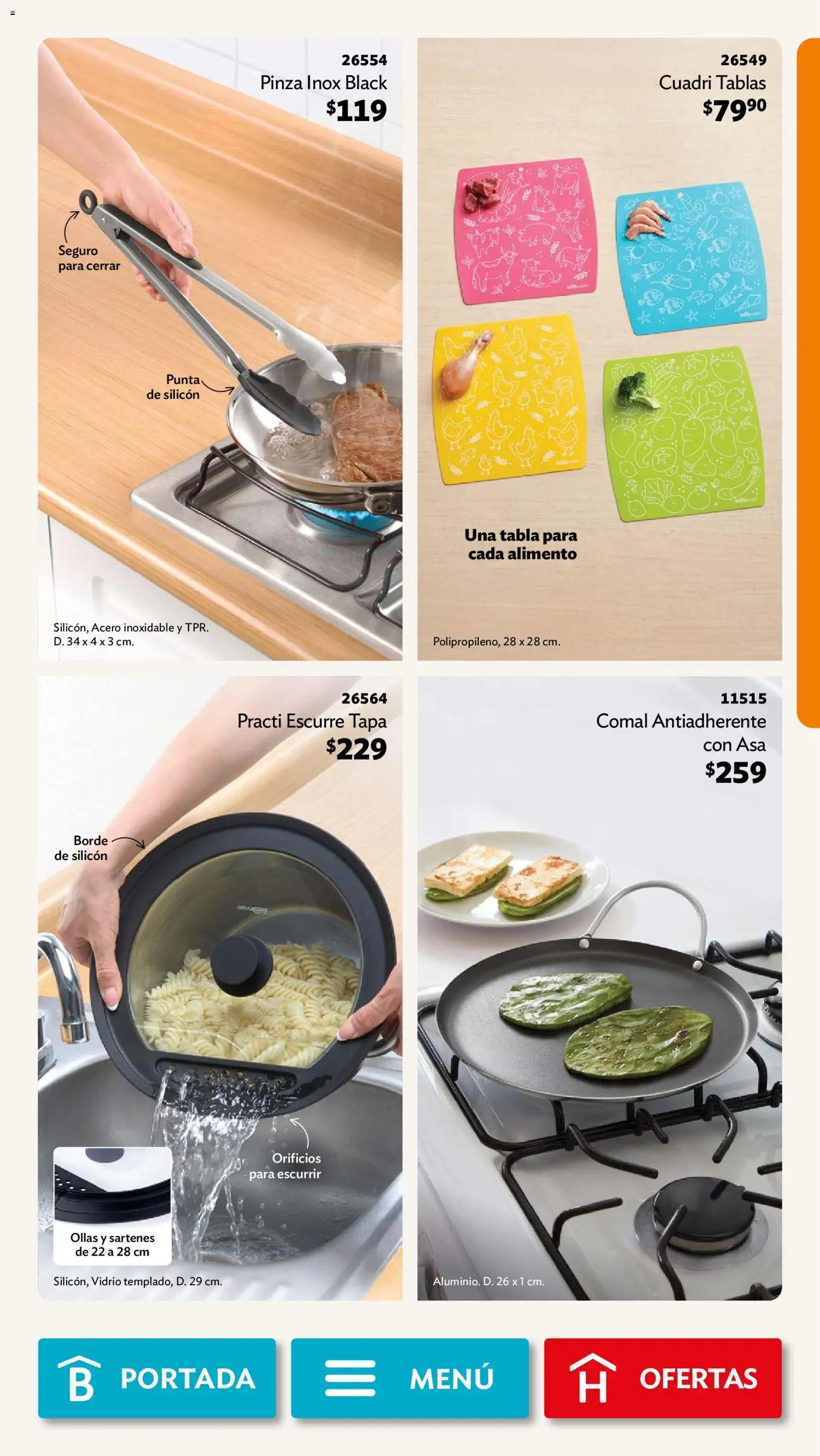 Nuevas ofertas de Betterware válidas en toda la República Mexicana desde el 02/11/2026. ¡Encuentra las mejores ofertas en Betterware campaña 11 2026! | Página: 45
