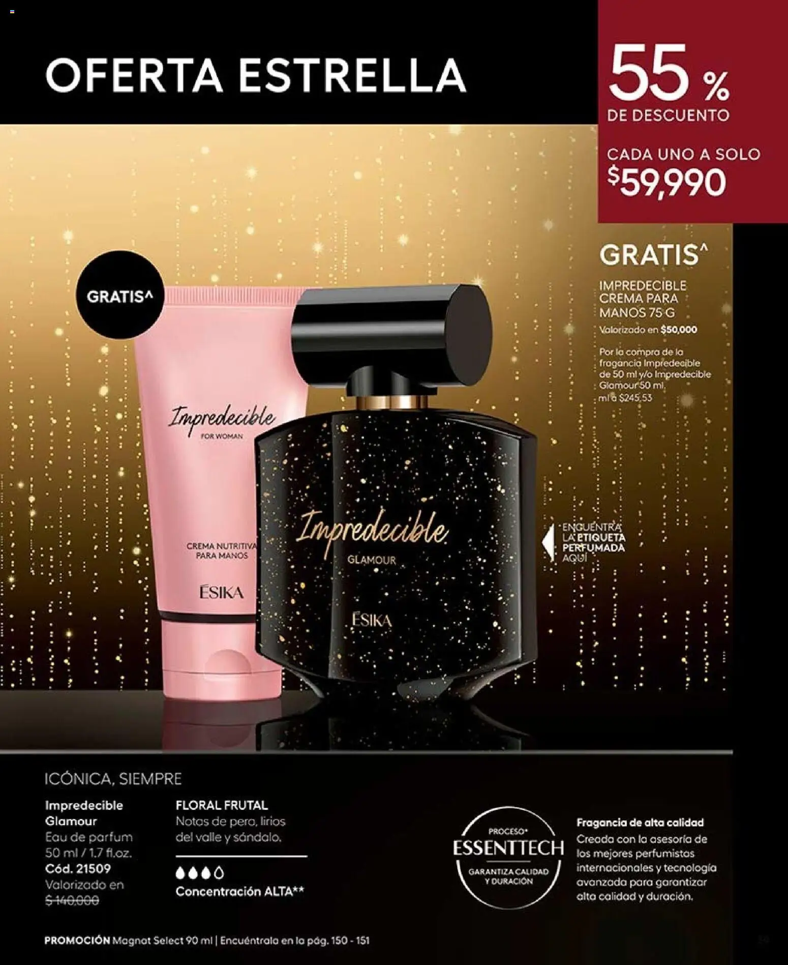 Ésika revista - valida desde el 07/09/2026 | Página: 61 | Productos: Crema, Crema para manos, Fragancia