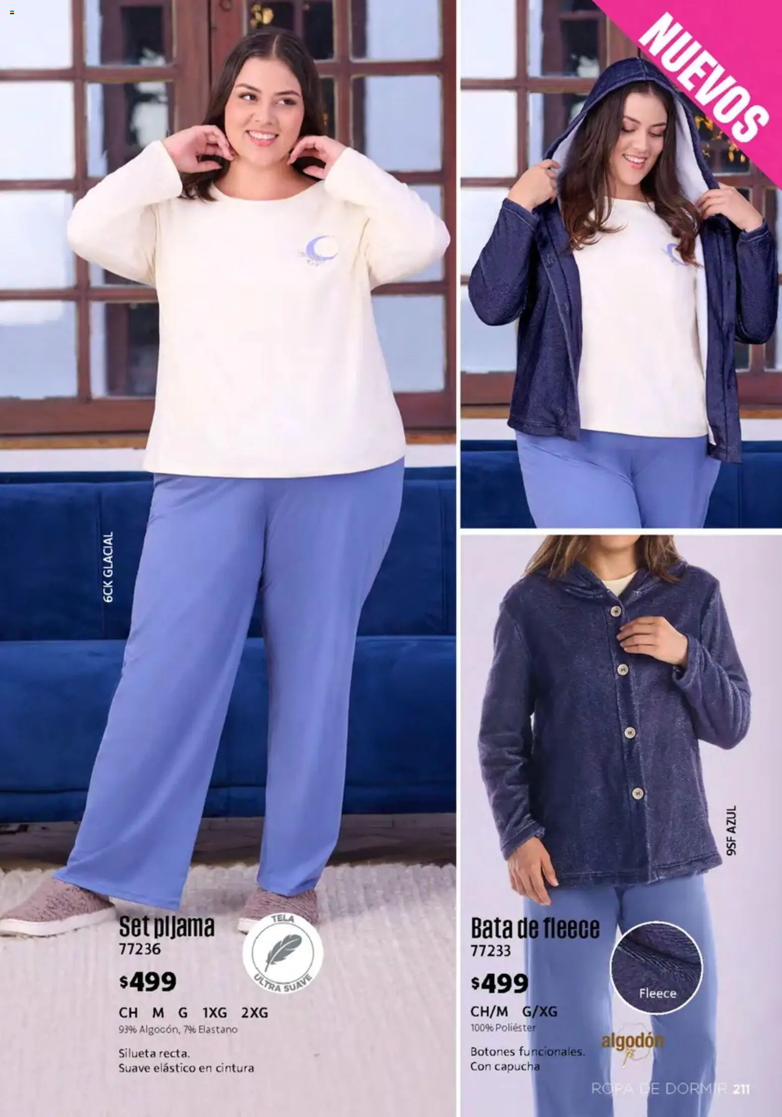 Nuevas ofertas de Ilusión válidas en toda la República Mexicana desde el 01/10/2026. ¡Encuentra las mejores ofertas en Ilusión catálogo Invierno! | Página: 213 | Productos: Pijama, Algodón, Ropa, Bata