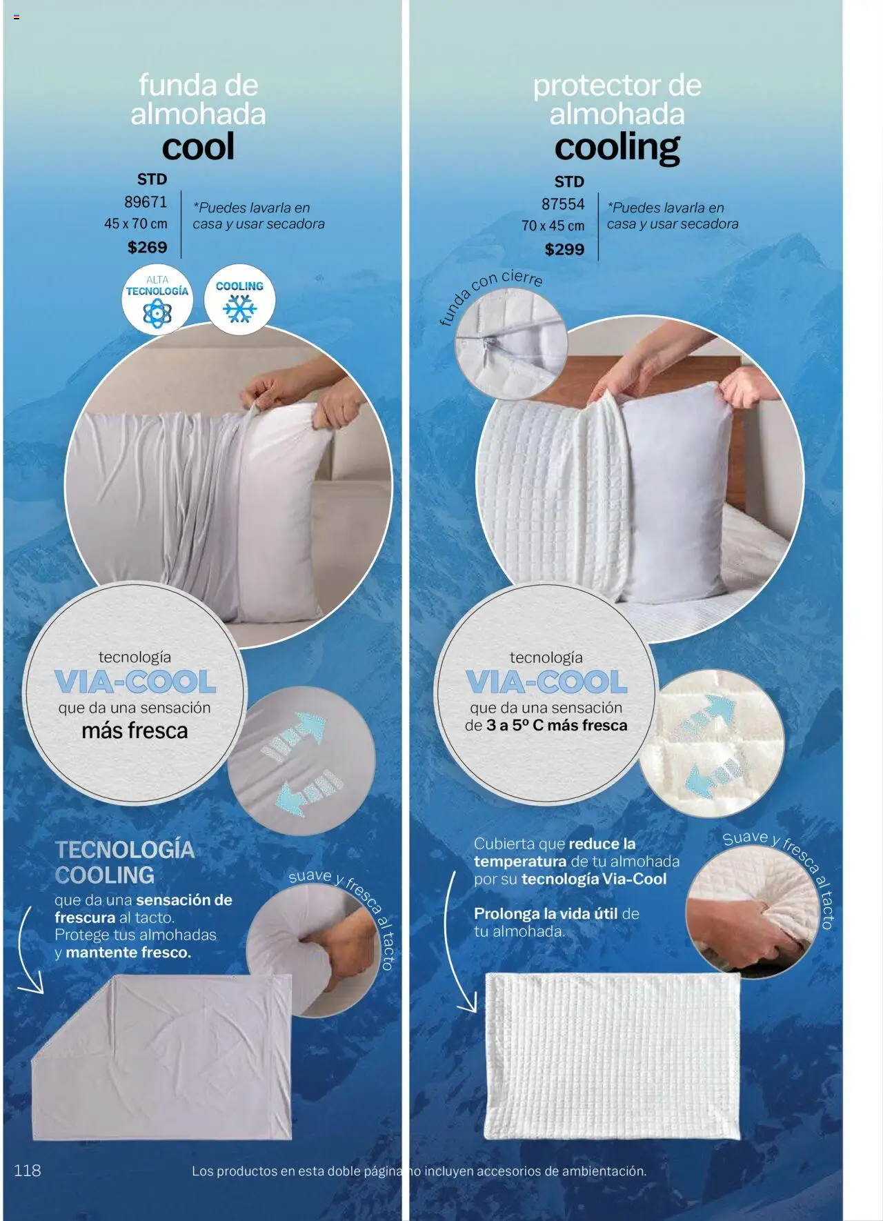 Nuevas ofertas de Vianney válidas en toda la República Mexicana desde el 15/08/2025. ¡Encuentra las mejores ofertas en Vianney - Catálogo Invierno! | Página: 120 | Productos: Secadora, Funda, Almohada