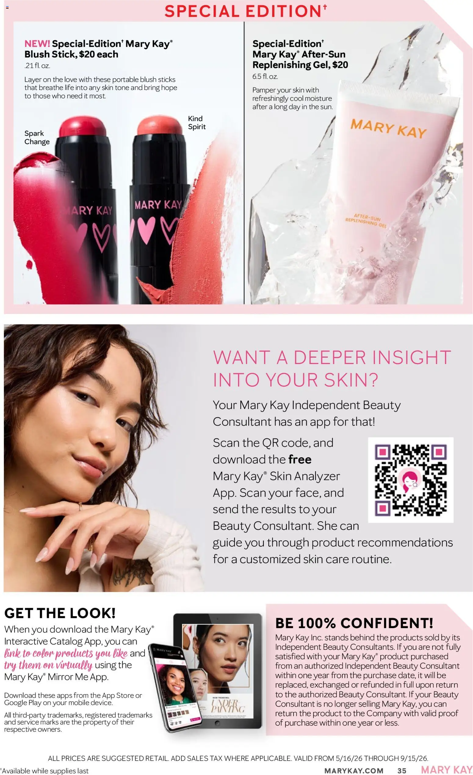 Mary Kay The Look Summer 2026 - valid from 16.05.2026 | Page: 35 | Products: Mirror, Blush