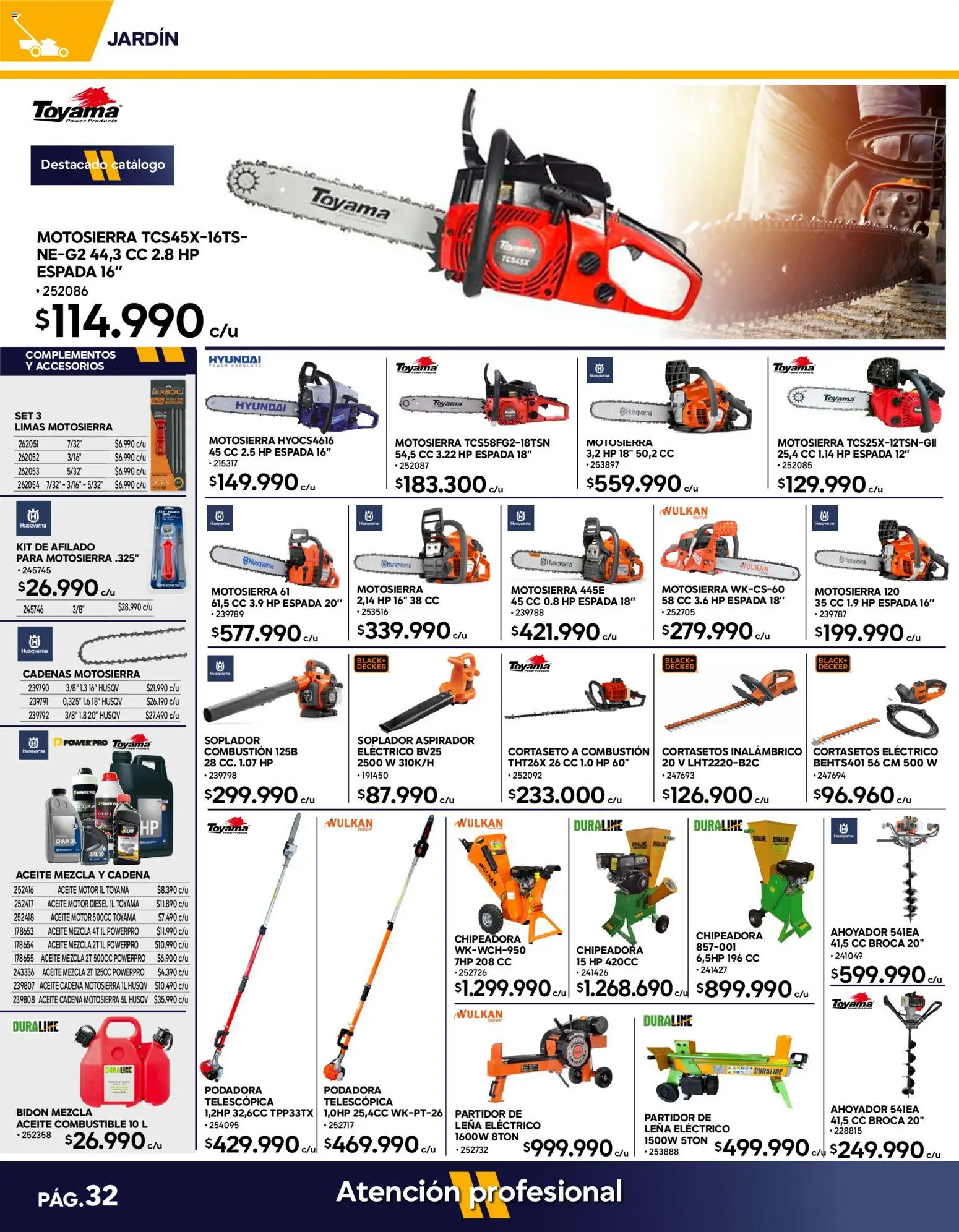 Construmart Ofertas │ válido desde el 31.07.2026 | Página: 30 | Productos: Motosierra, Leña, Cadena, Bidón