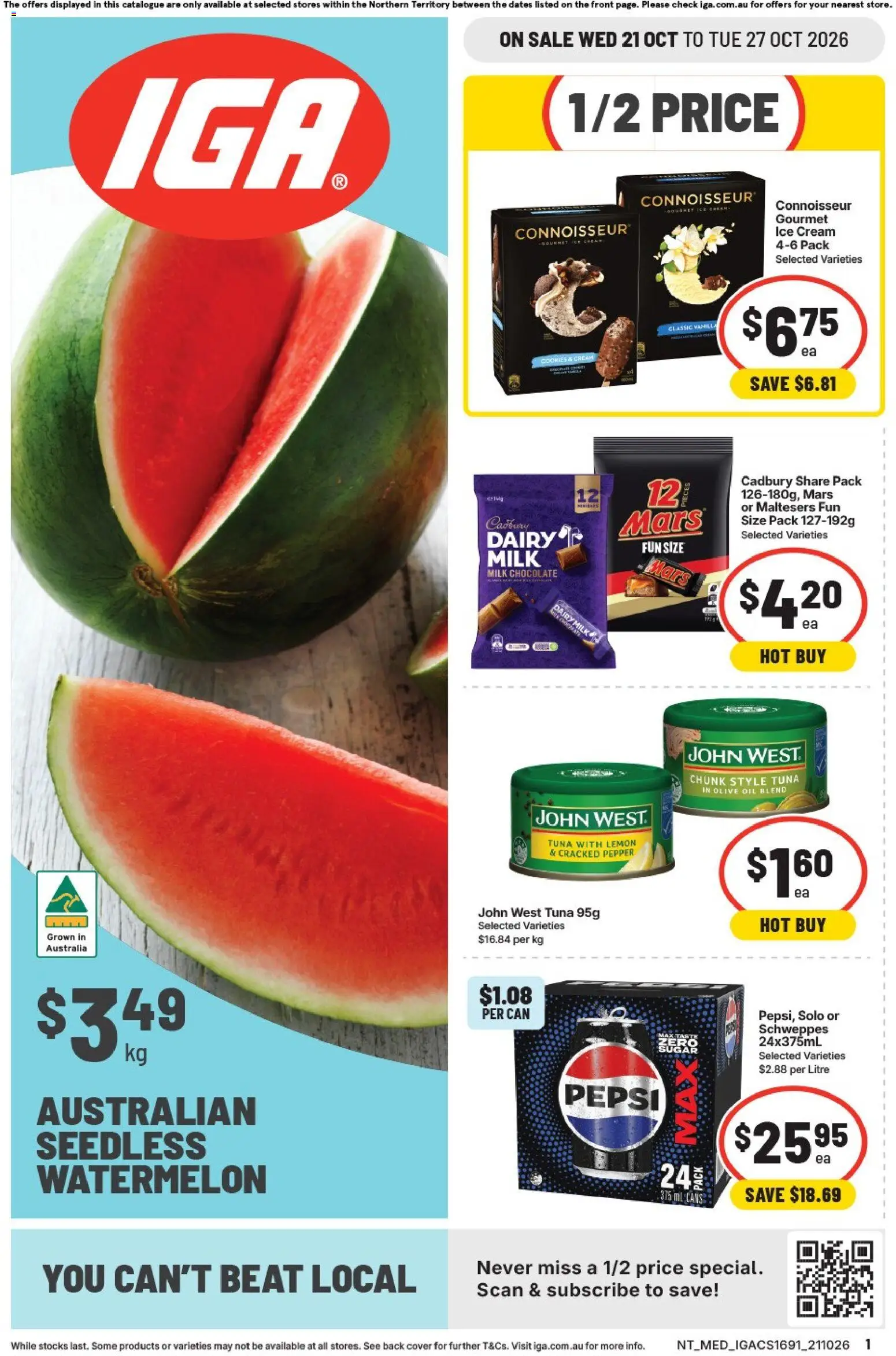 ﻿IGA catalogue valid from 21/10/2026 > Online Australia