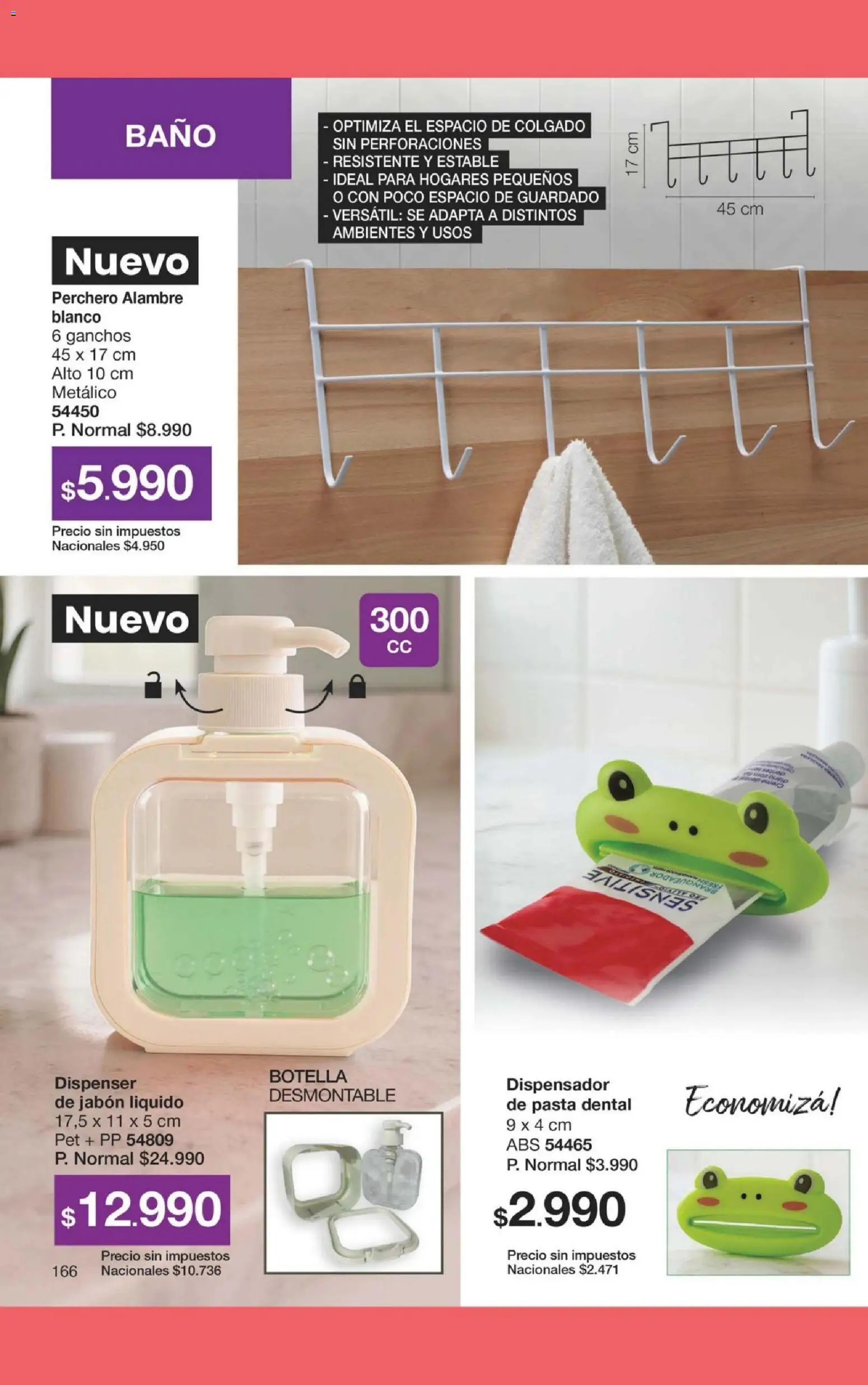Gigot - CAMPAÑA 13 │ válido desde el 23/08/2026 | Página: 172 | Productos: Baño, Perchero, Pasta dental, Pasta