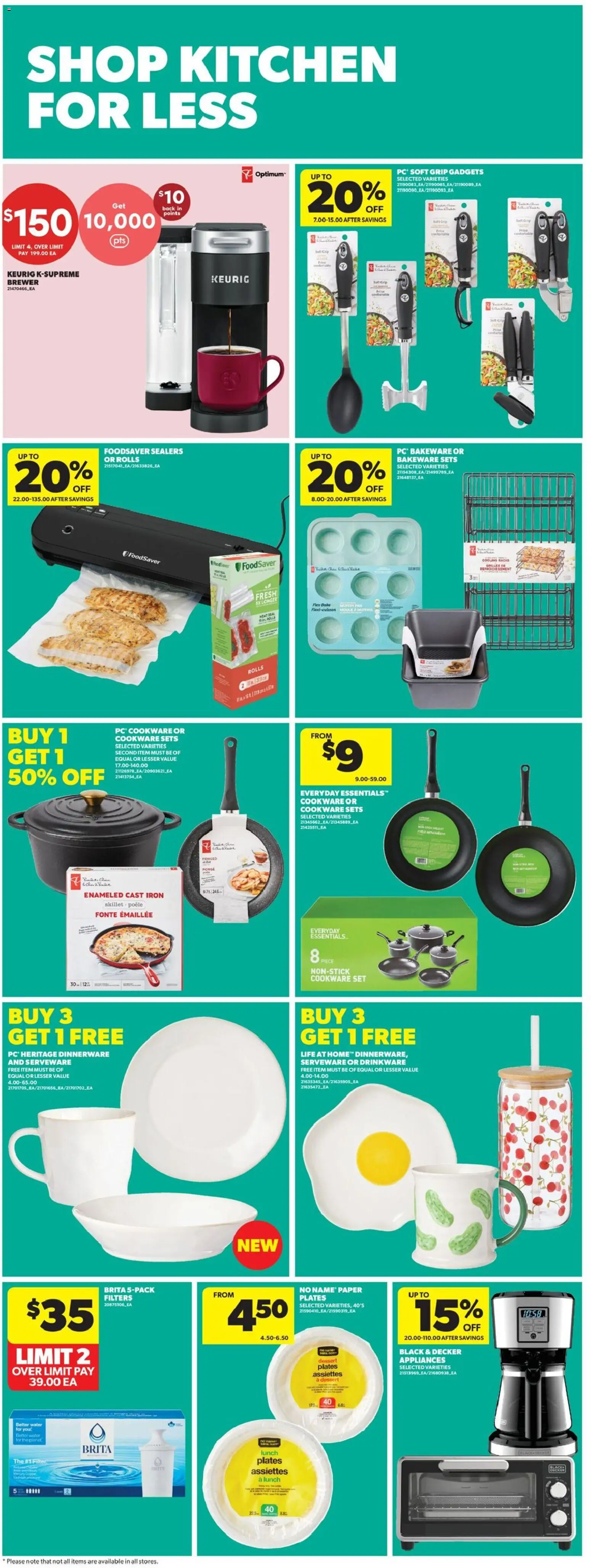 Real Canadian Superstore flyer valid from Jul 9, 2026 | Page: 33 | Products: Iron