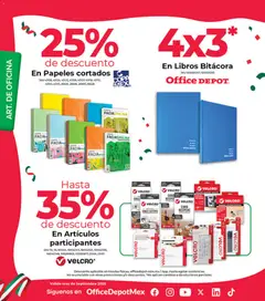 Vista previa de Office Depot catálogo, nuevo folleto de la tienda, válido en México a partir del 01/09/2026 | Página: 6 | Productos: Cable, Libros