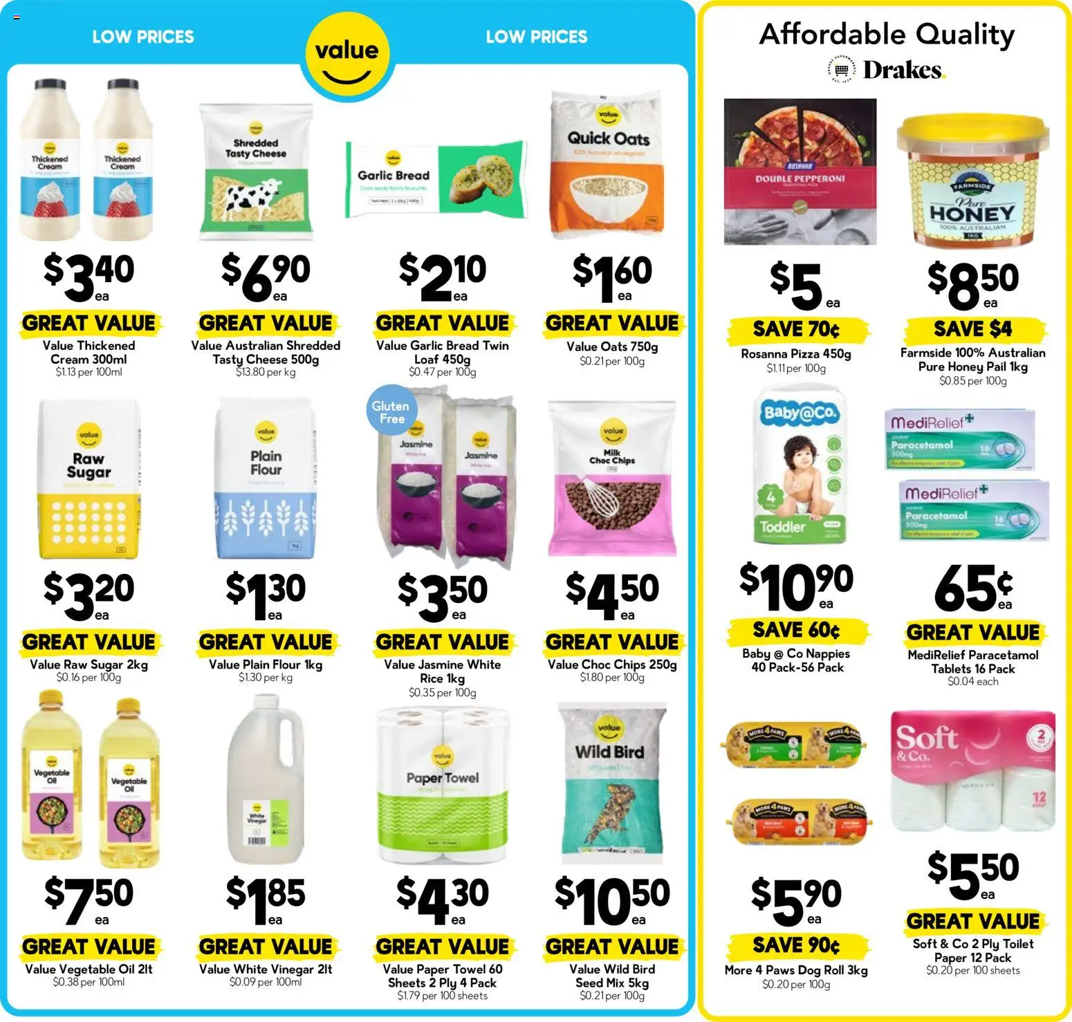 Drakes catalogue - valid from 13.05.2026 | Page: 15 | Products: Toilet, Flour, Pizza, Oats