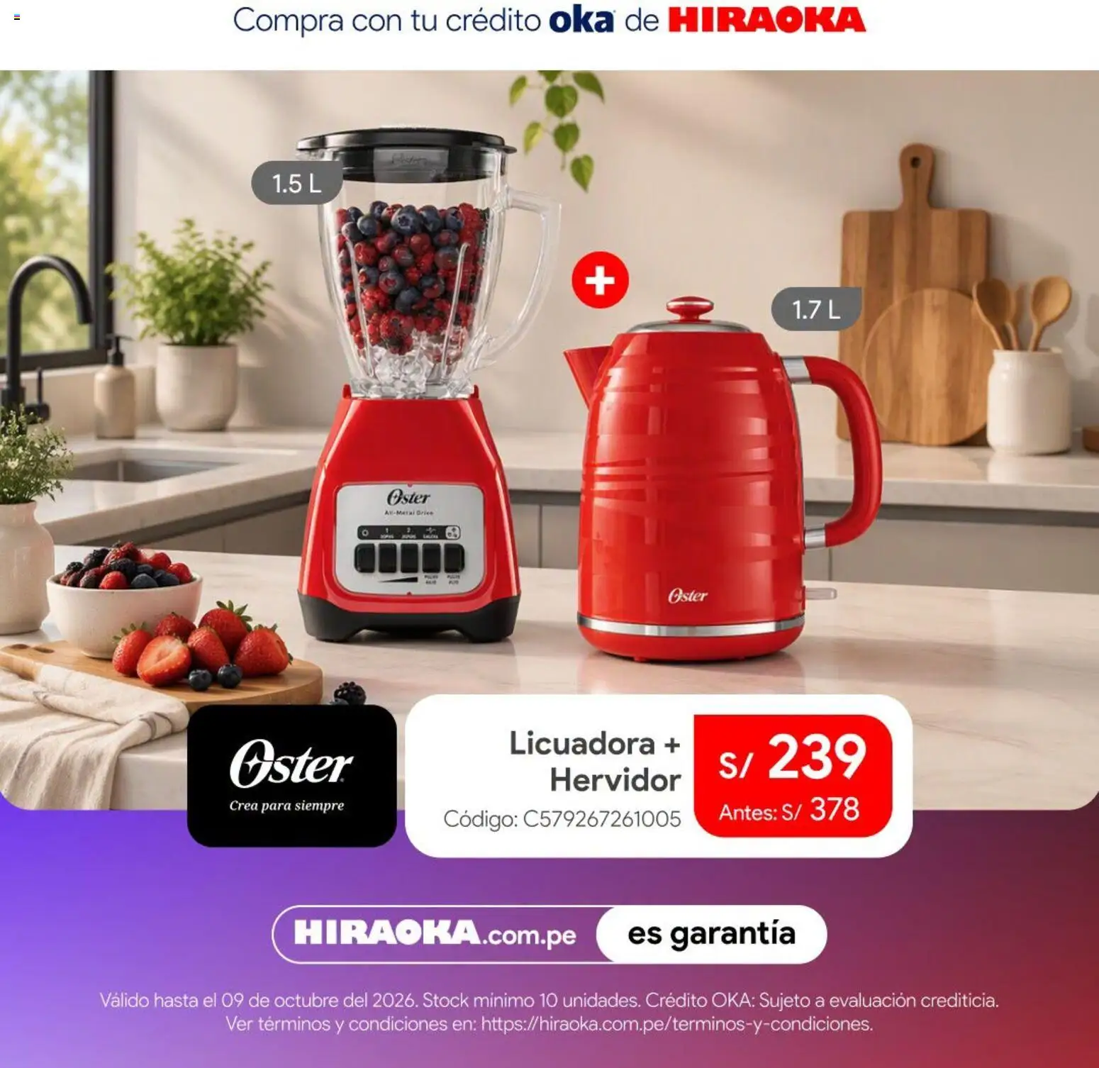 Catálogo Hiraoka válido desde 07/10/2026 | Página: 3