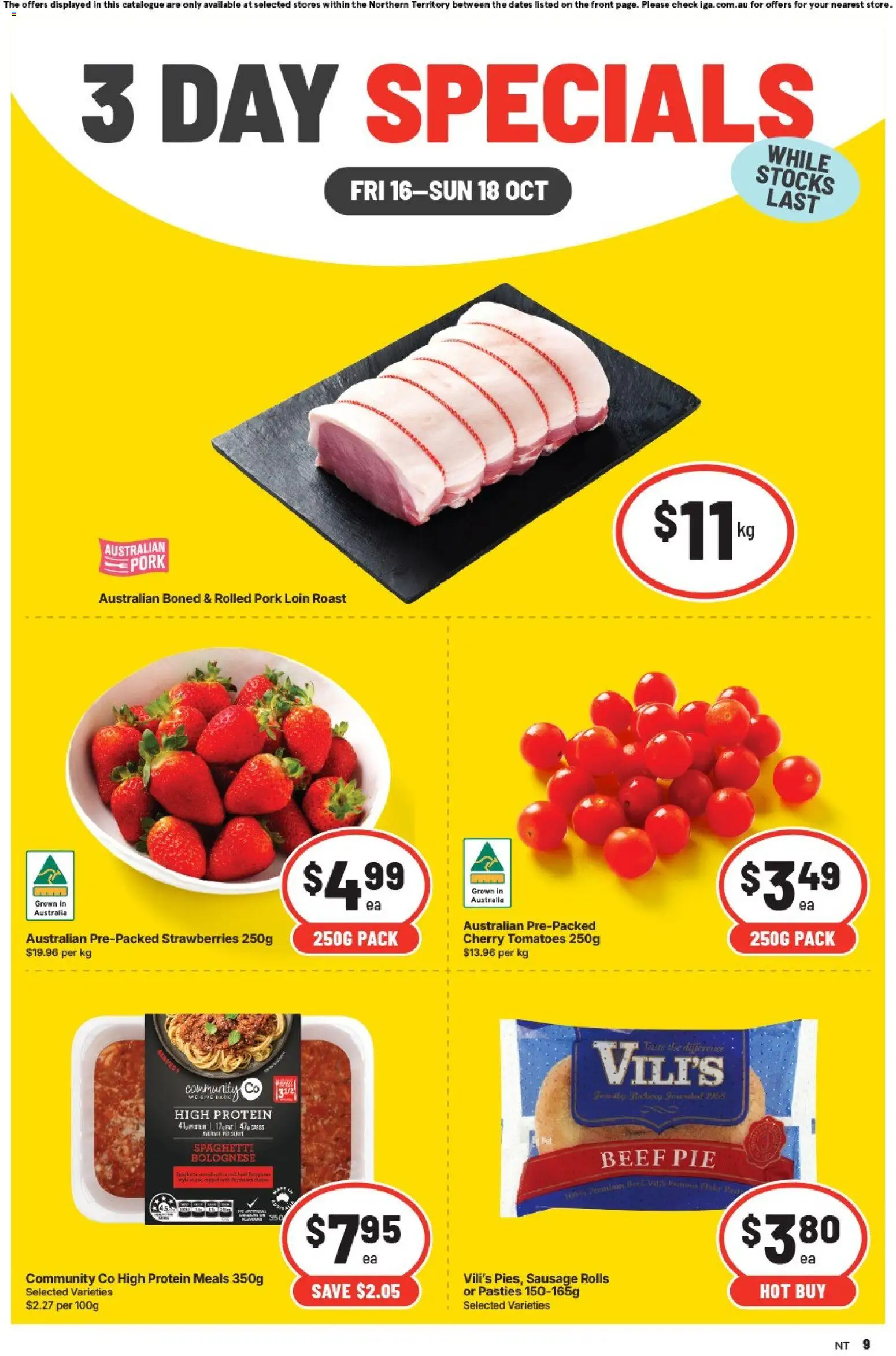 IGA catalogue - valid from 16/10/2026 | Page: 1