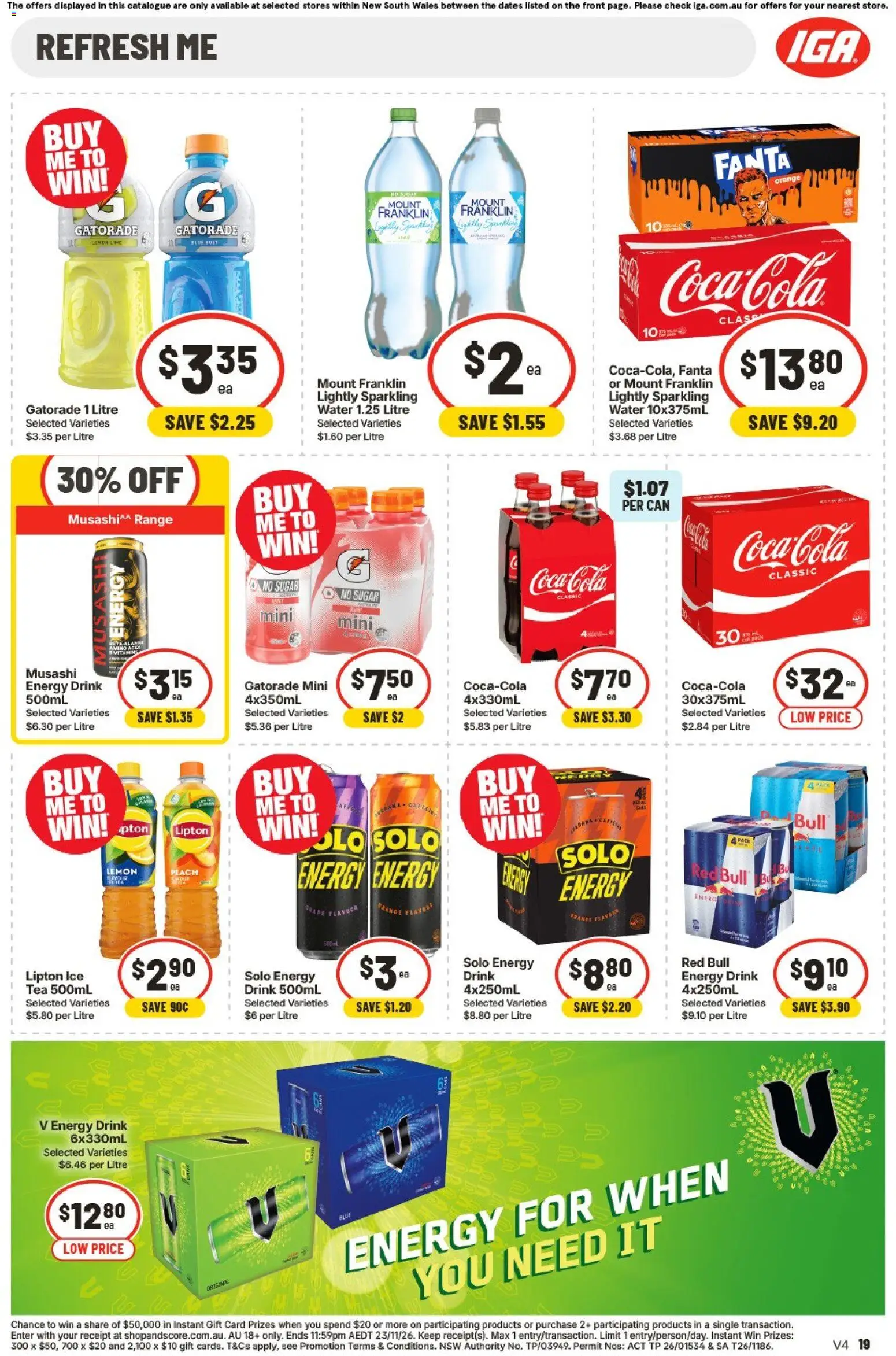 IGA catalogue - valid from 21/10/2026 | Page: 23