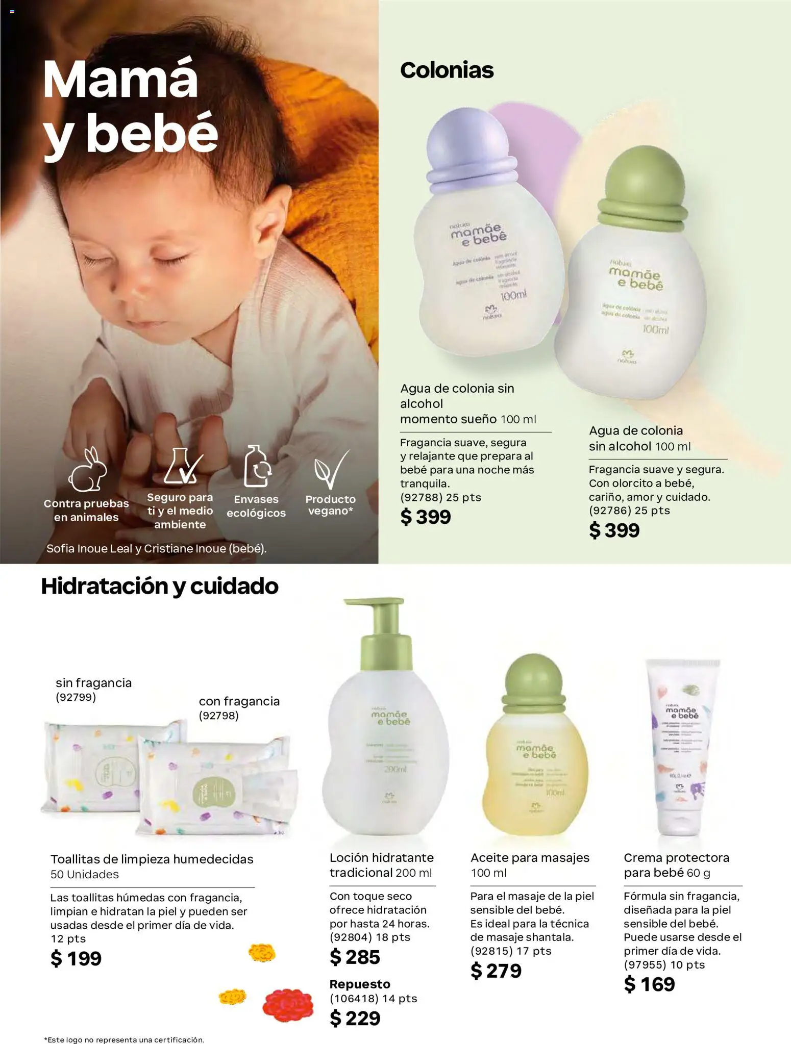 Nuevas ofertas de Natura válidas en toda la República Mexicana desde el 02/10/2026. ¡Encuentra las mejores ofertas en Natura campaña  15 2026! | Página: 164 | Productos: Agua, Aceite, Loción, Alcohol
