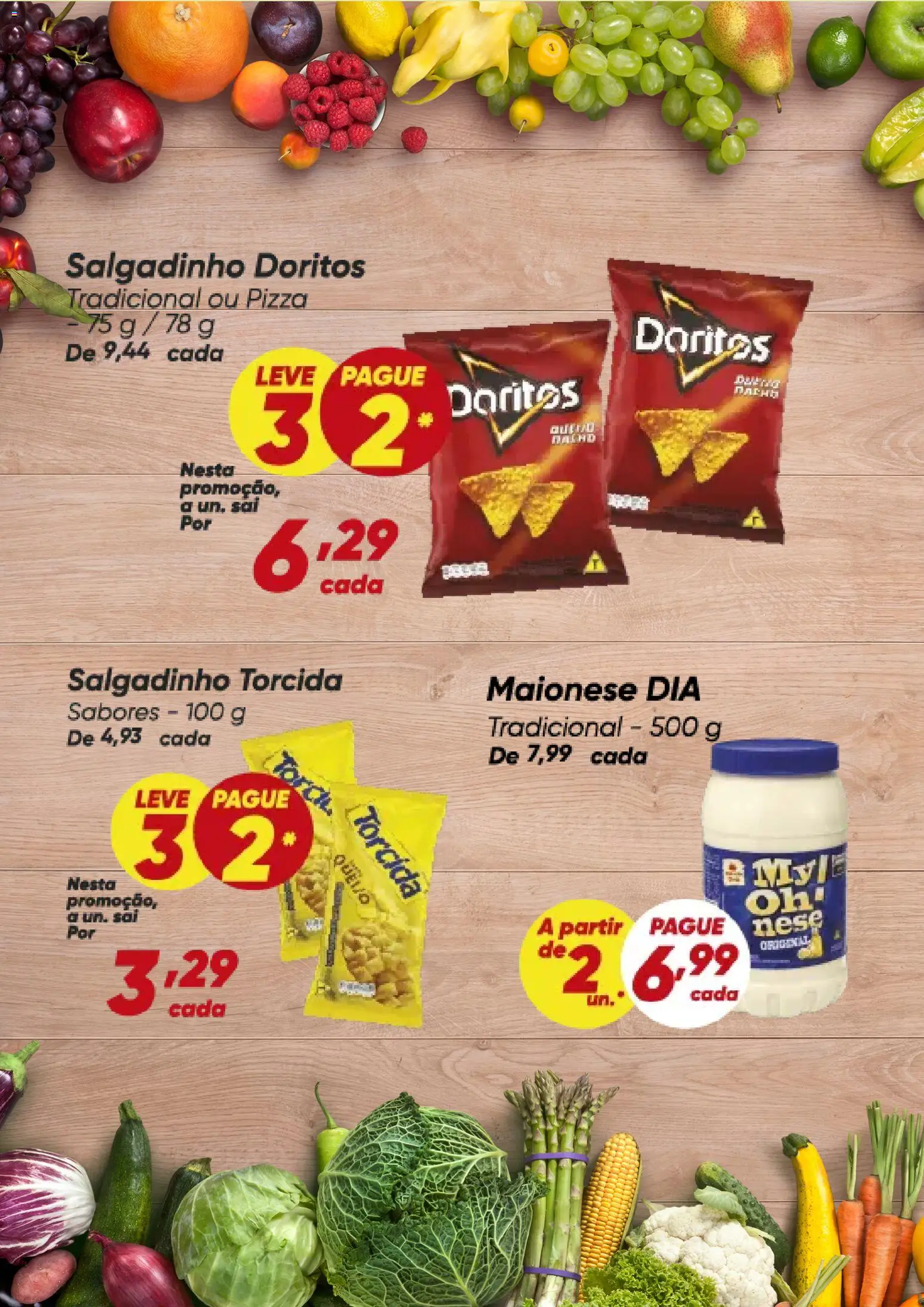 Dia Folheto - válido de 20/07/2026 | Página: 3 | Produtos: Pizza, Maionese