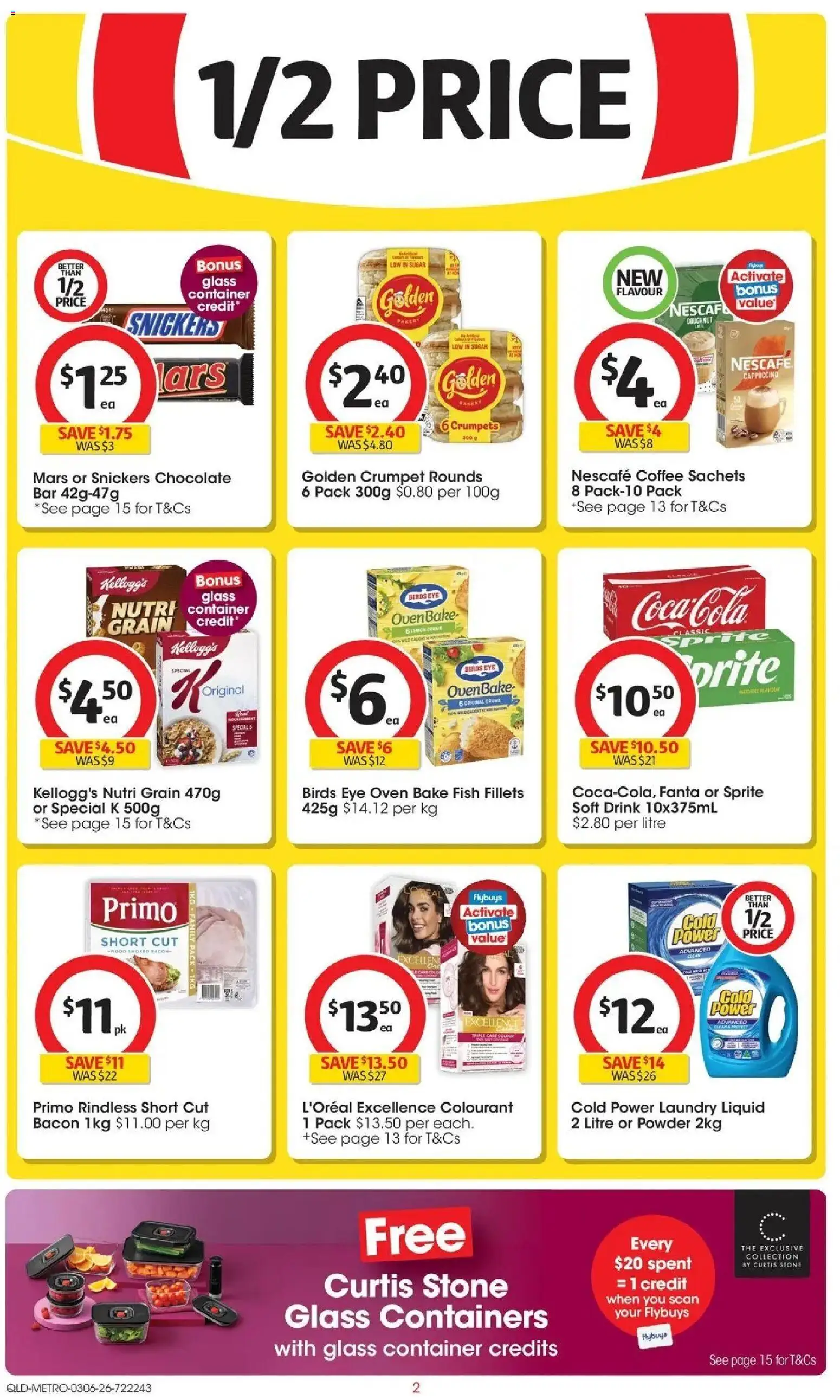 Coles catalogue - valid from 02.06.2026 | Page: 2 | Products: Powder, Coffee, Chocolate, Oven