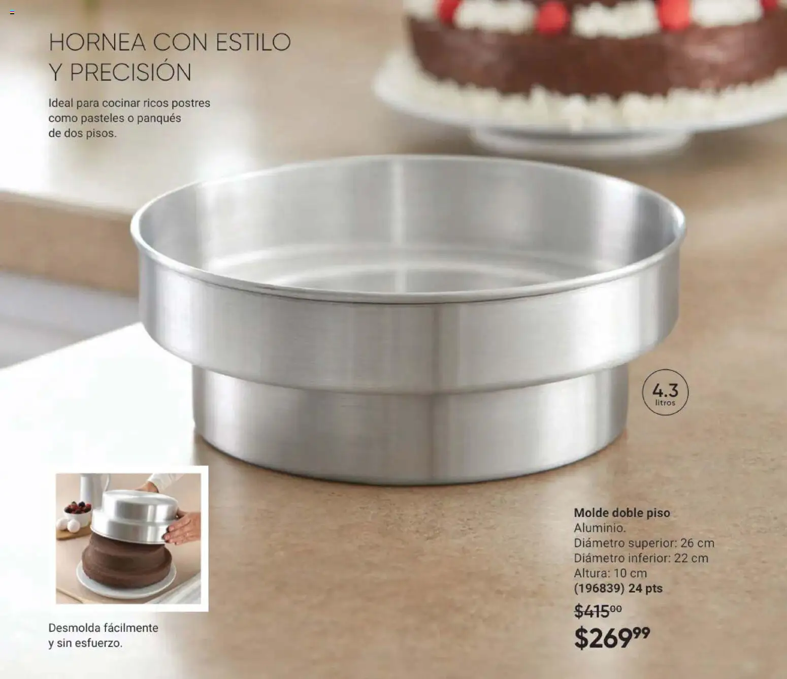 Nuevas ofertas de AVON válidas en toda la República Mexicana desde el 24.04.2026. ¡Encuentra las mejores ofertas en AVON Casa & Estilo 7 2026! | Página: 143 | Productos: Pan, Molde
