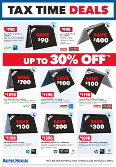 Preview of Harvey Norman Tax time deals - valid from 05.06.2026 | Page: 4