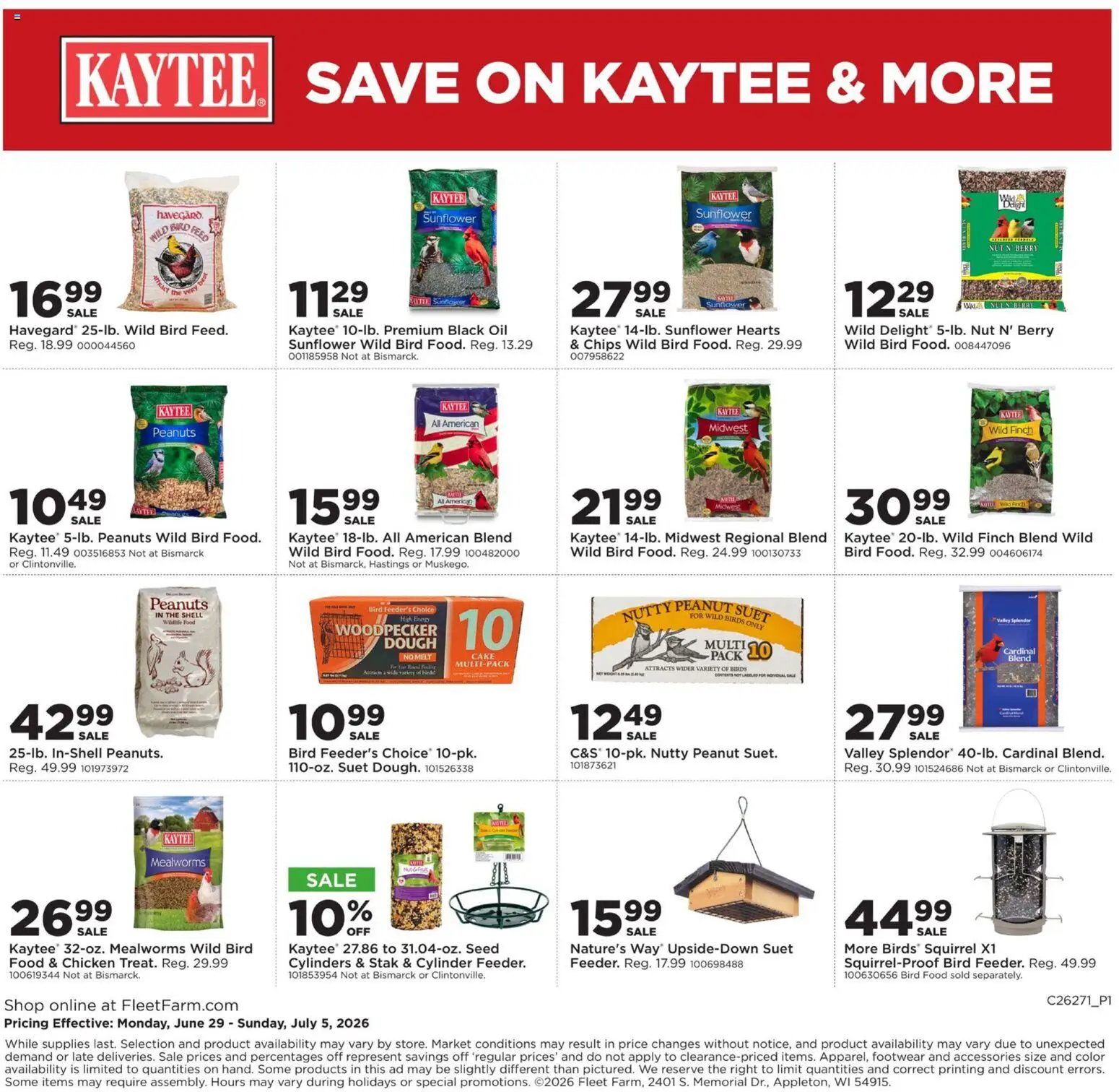 Mills Fleet Farm Weekly Ad - valid from 06/29/2026 | Page: 27