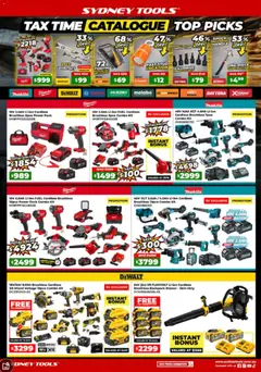 Preview of Sydney Tools catalogue - valid from 12.05.2026
