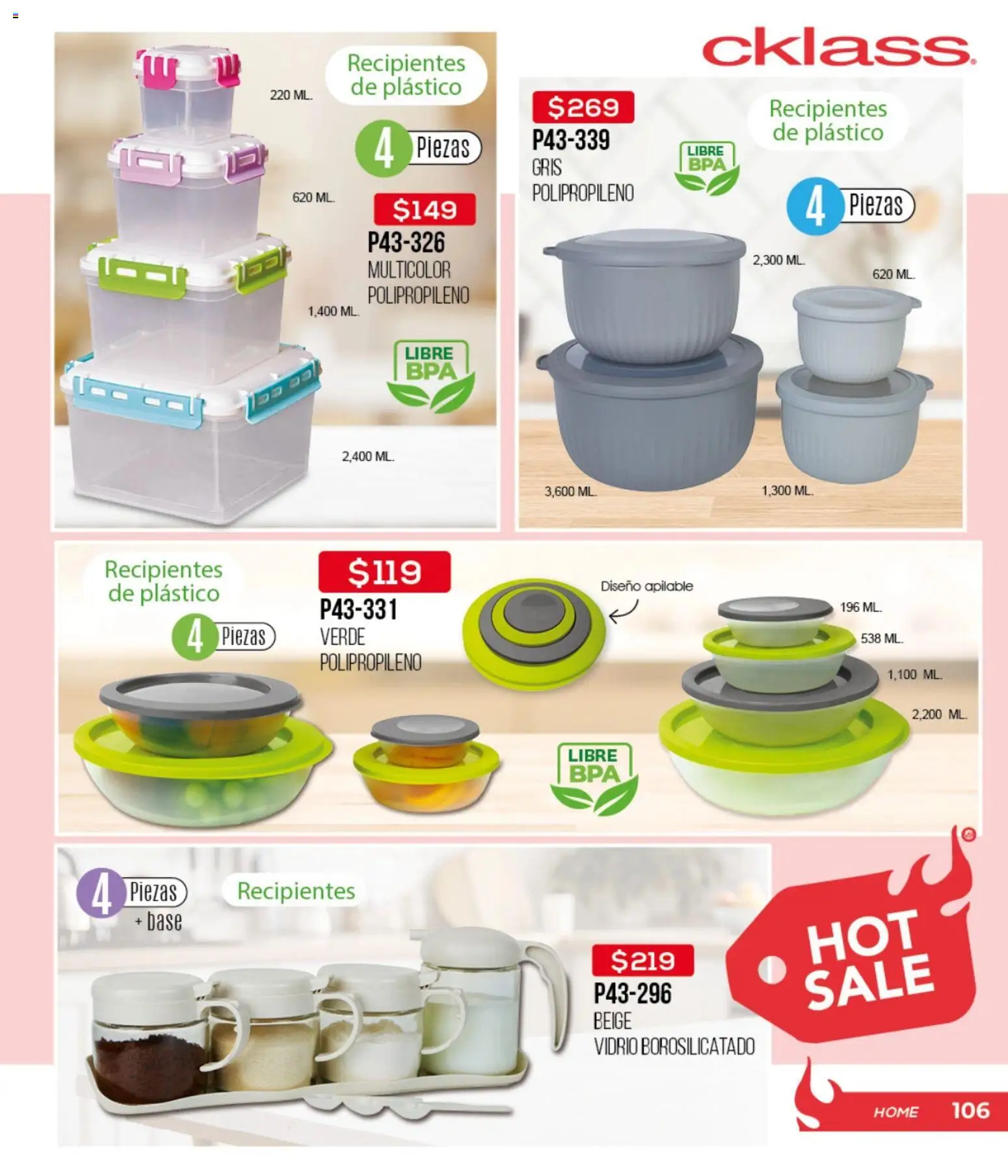 Nuevas ofertas de Cklass válidas en toda la República Mexicana desde el 15.05.2026. ¡Encuentra las mejores ofertas en Cklass Hot Sale! | Página: 296