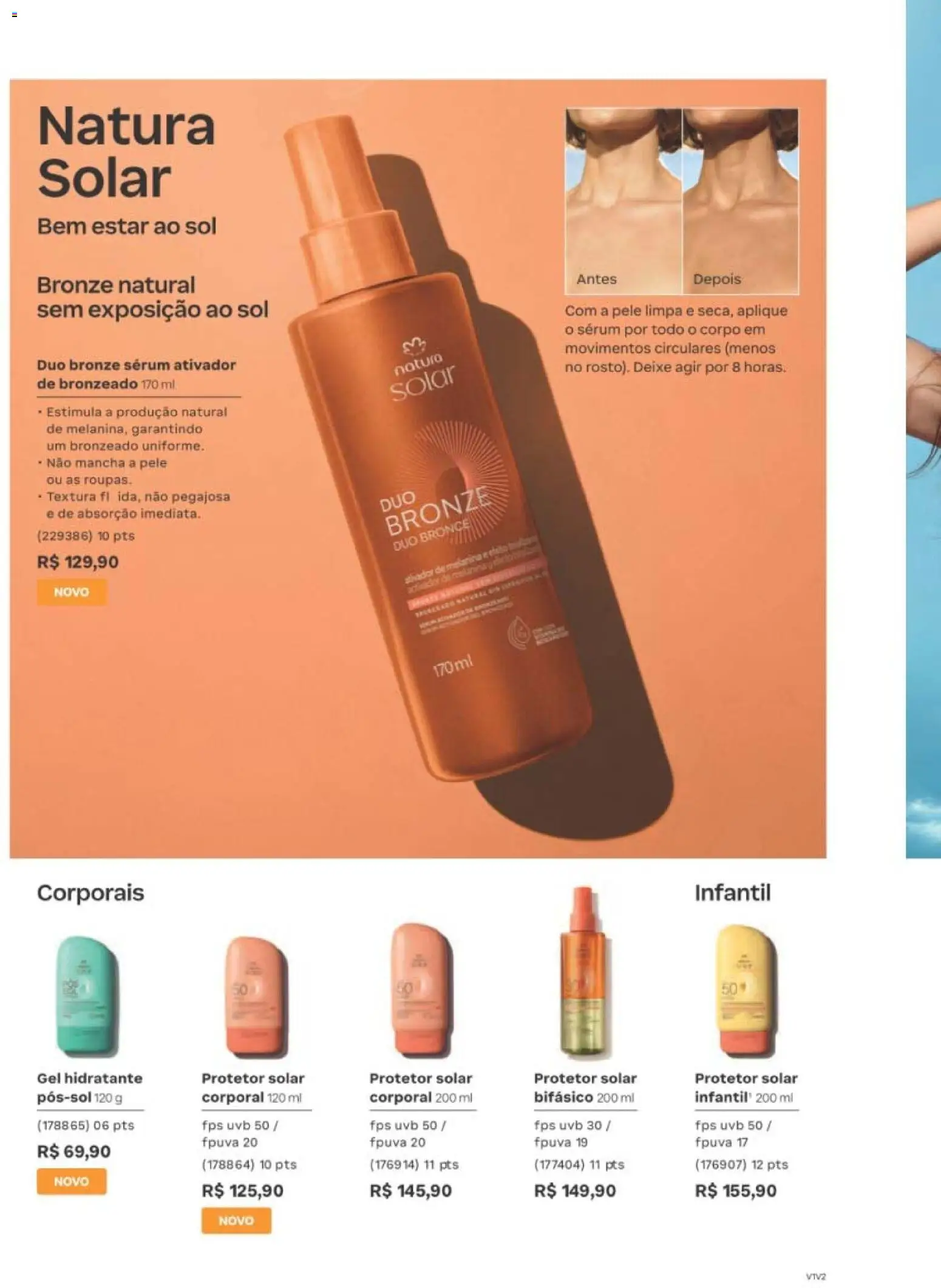 Natura Folheto - válido de 12/10/2026 | Página: 158 | Produtos: Protetor solar, Sérum